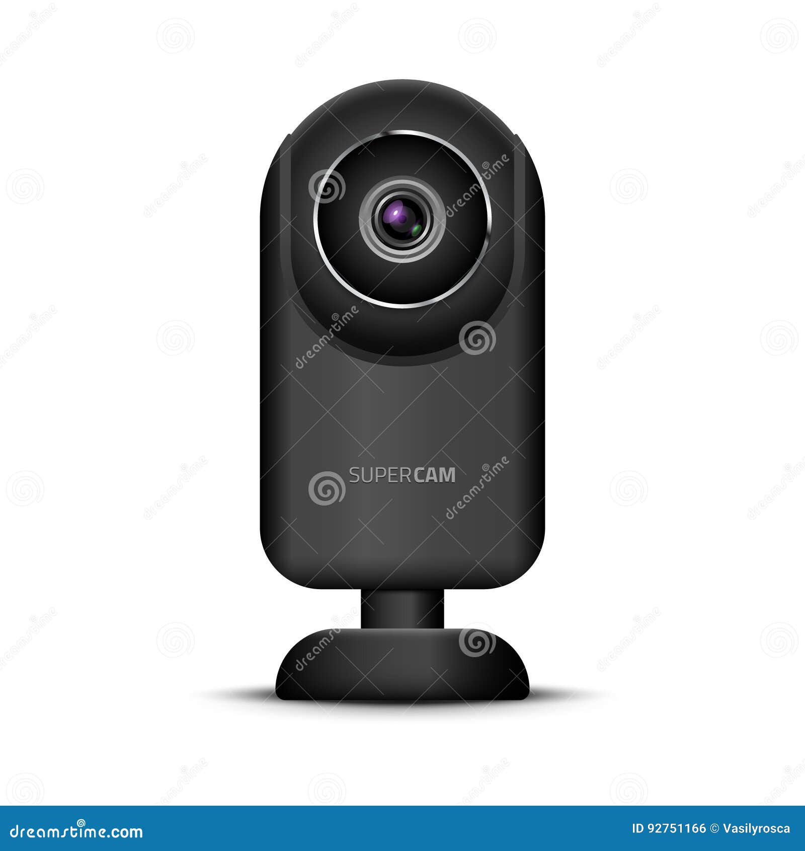 realistic computer web camera. video camera technology digital . webcam device