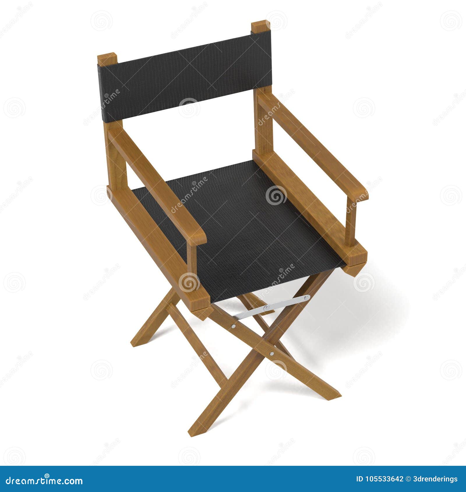 3d render of directorÃÂ´s chair