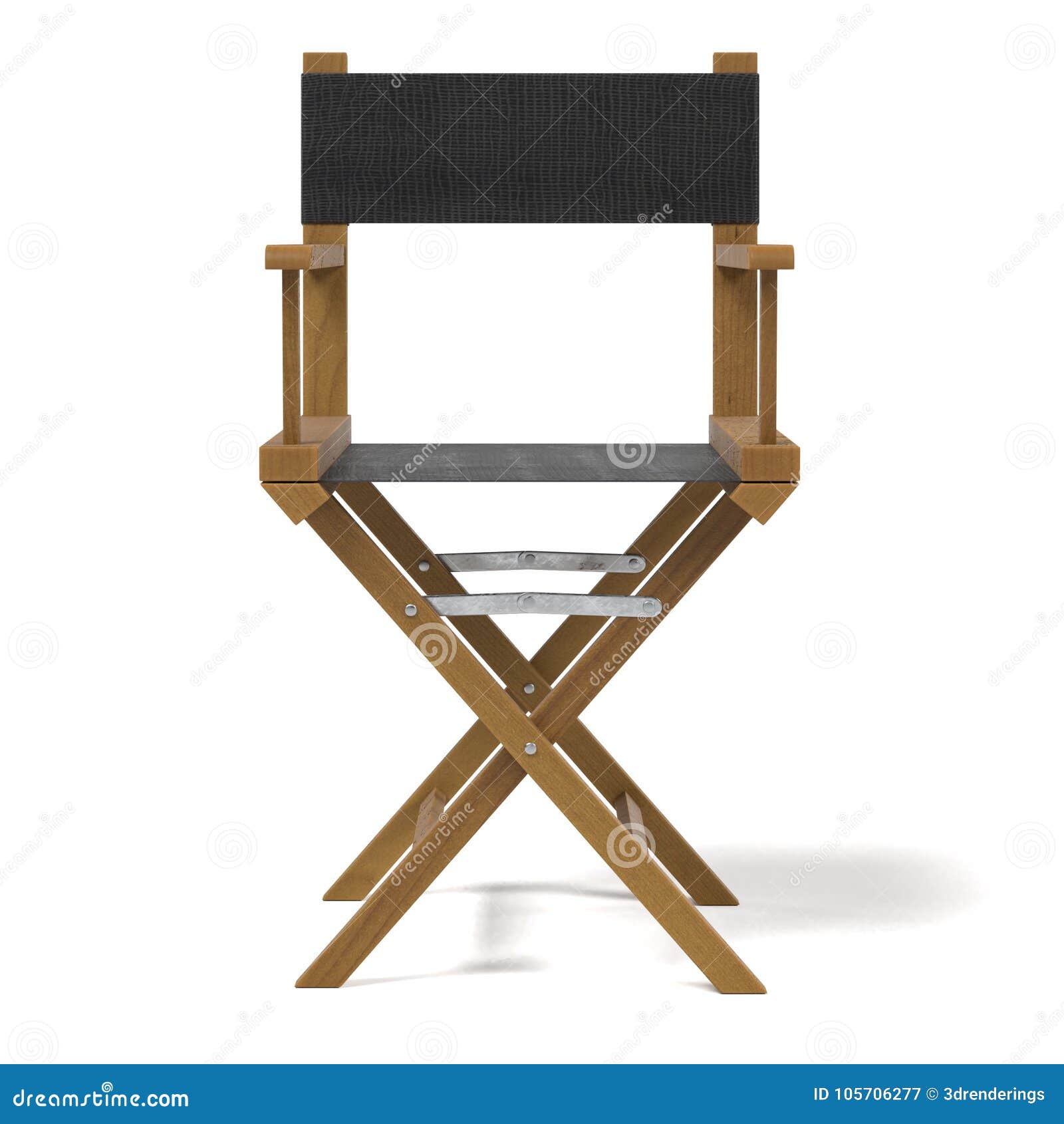 3d render of directorÃÂ´s chair