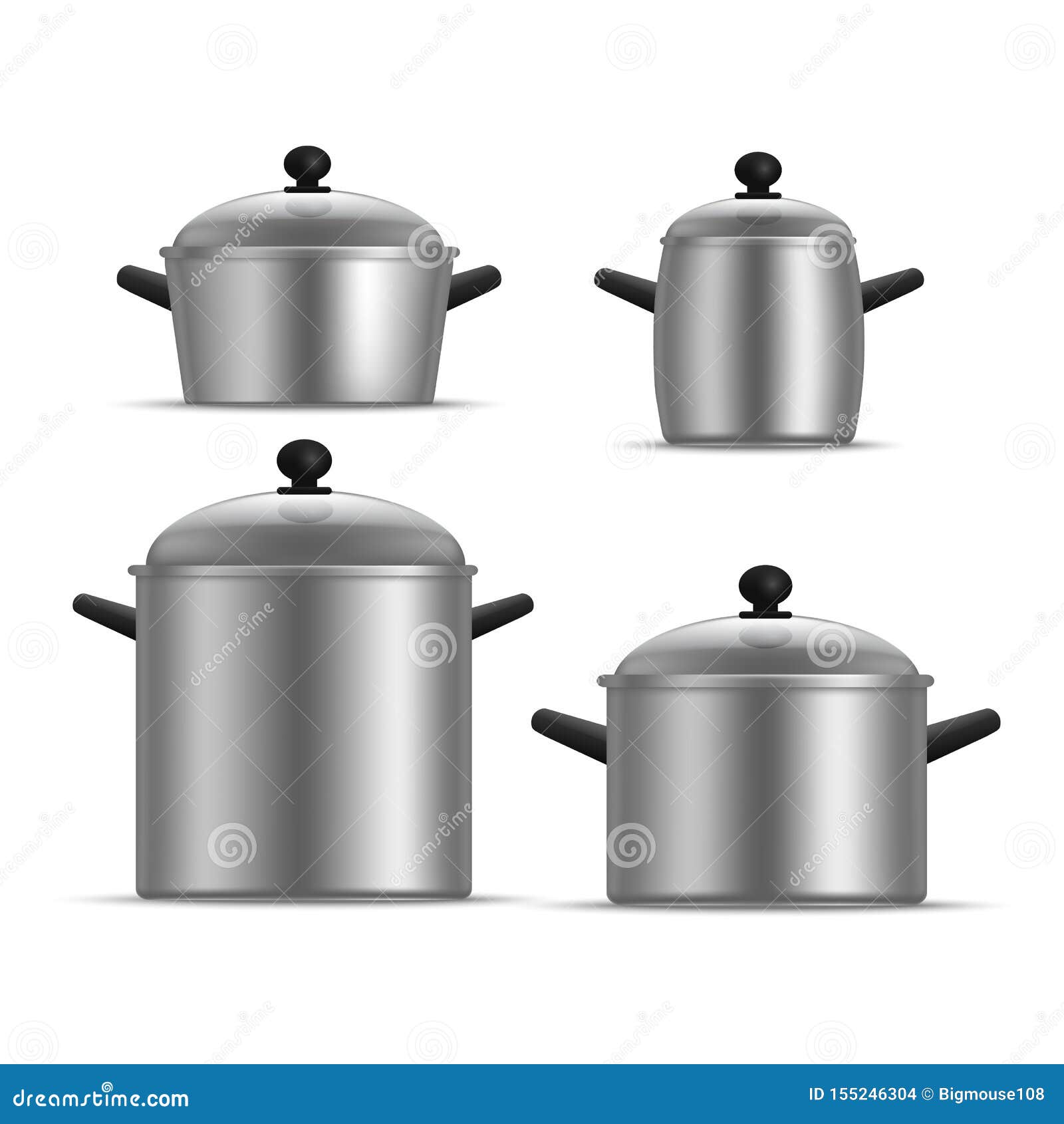 Download Realistic Detailed 3d Kitchen Utensils Set. Vector Stock Vector - Illustration of equipment ...