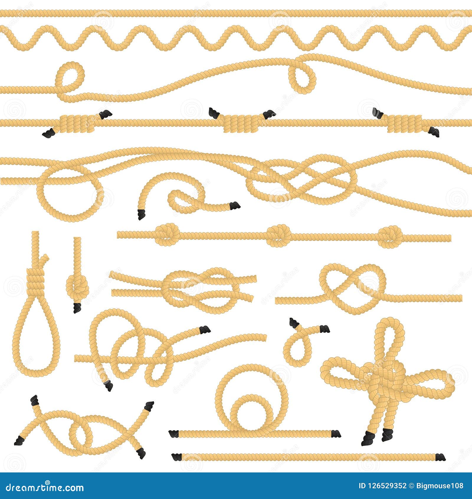different types of rope