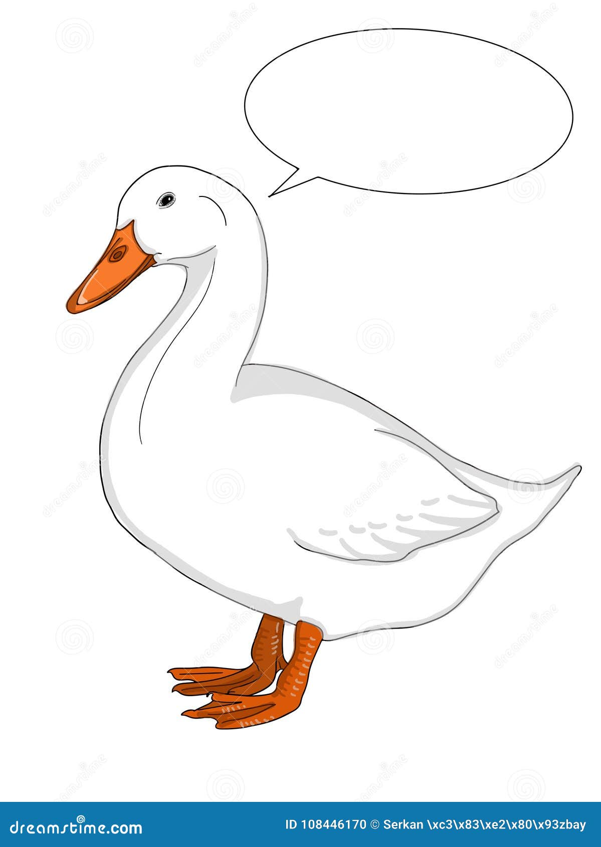 Download Realistic Duck Goose Illustration Drawing Illustration ...