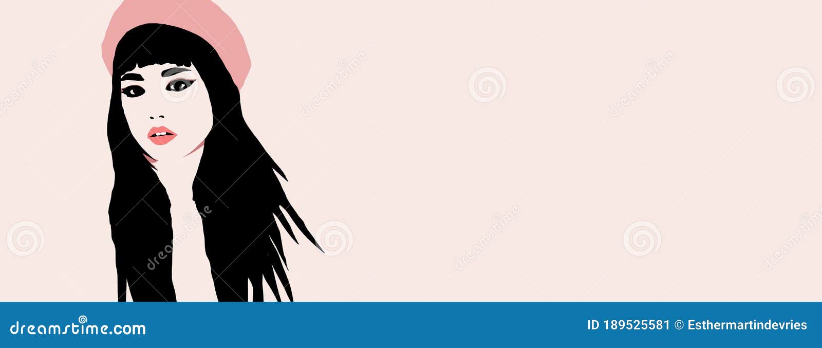 realistic face of asian girl or chinese woman with long straight hair, light skin and monolid eyes, 