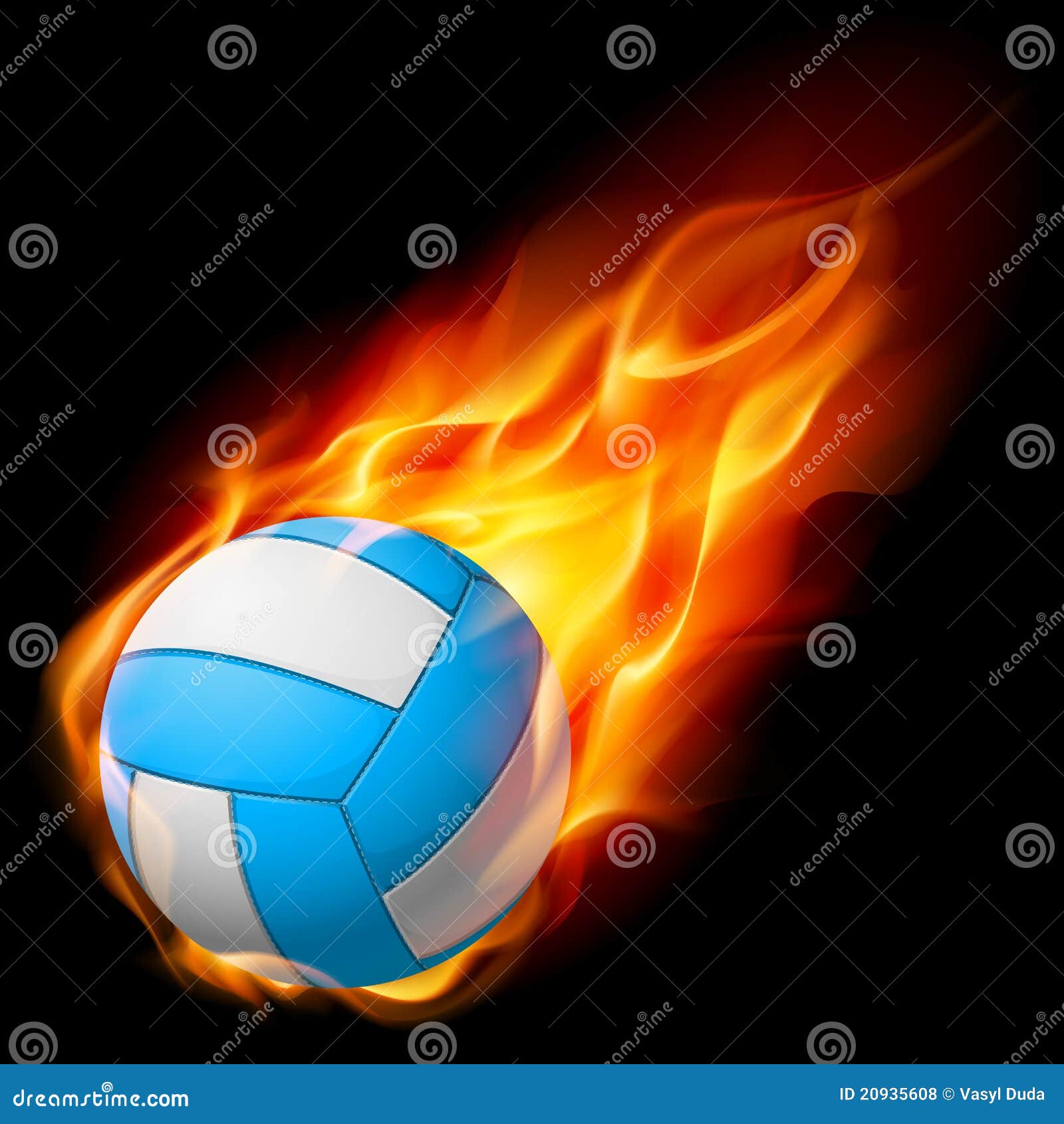 volleyball fire clipart - photo #24