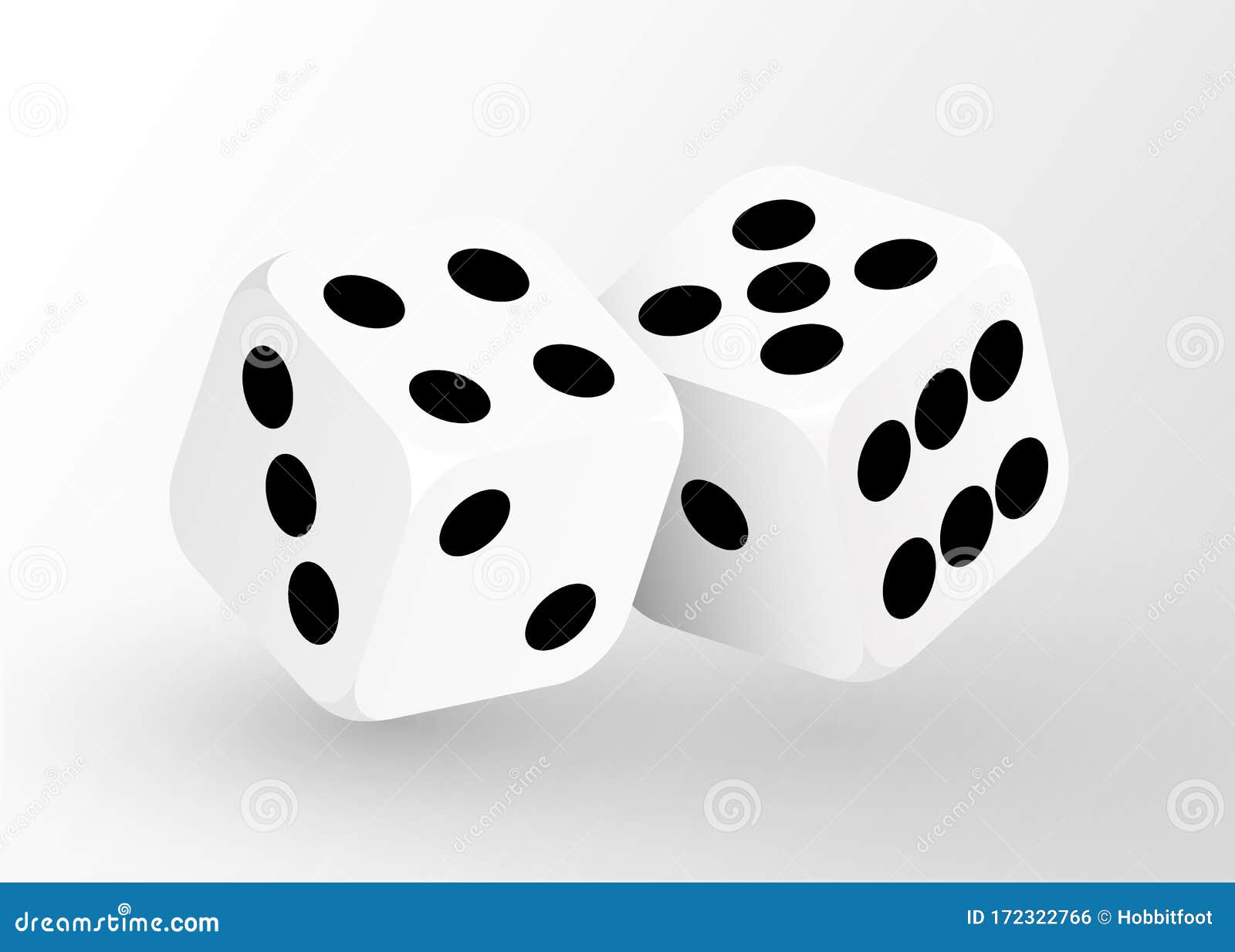 Download Realistic Game Dice Icon In Flight Closeup Isolated On White Background Casino Gambling Design Template For App Web Stock Vector Illustration Of Lucky Addiction 172322766