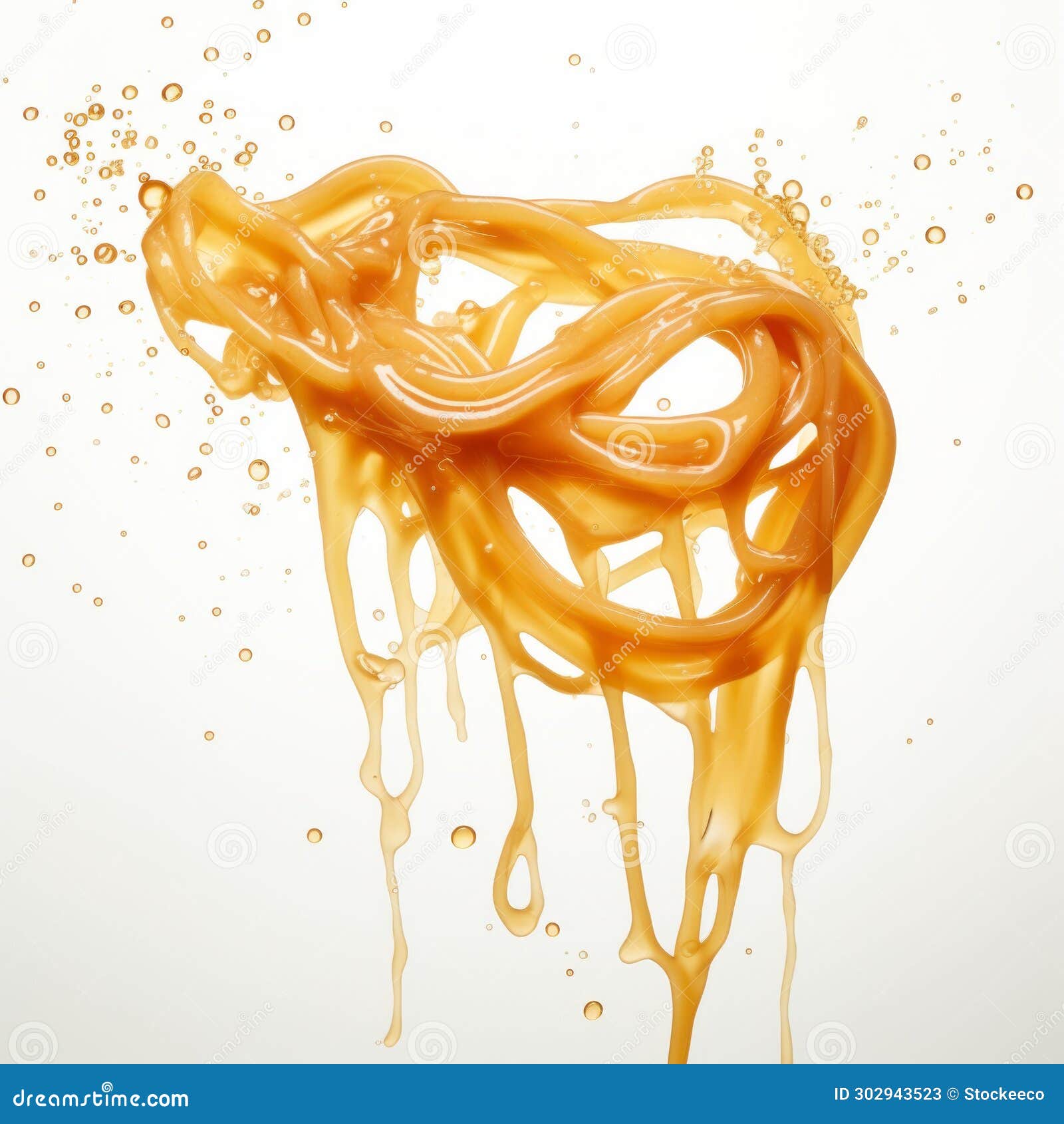 realistic hyper-detailed rendering of oil dripping 