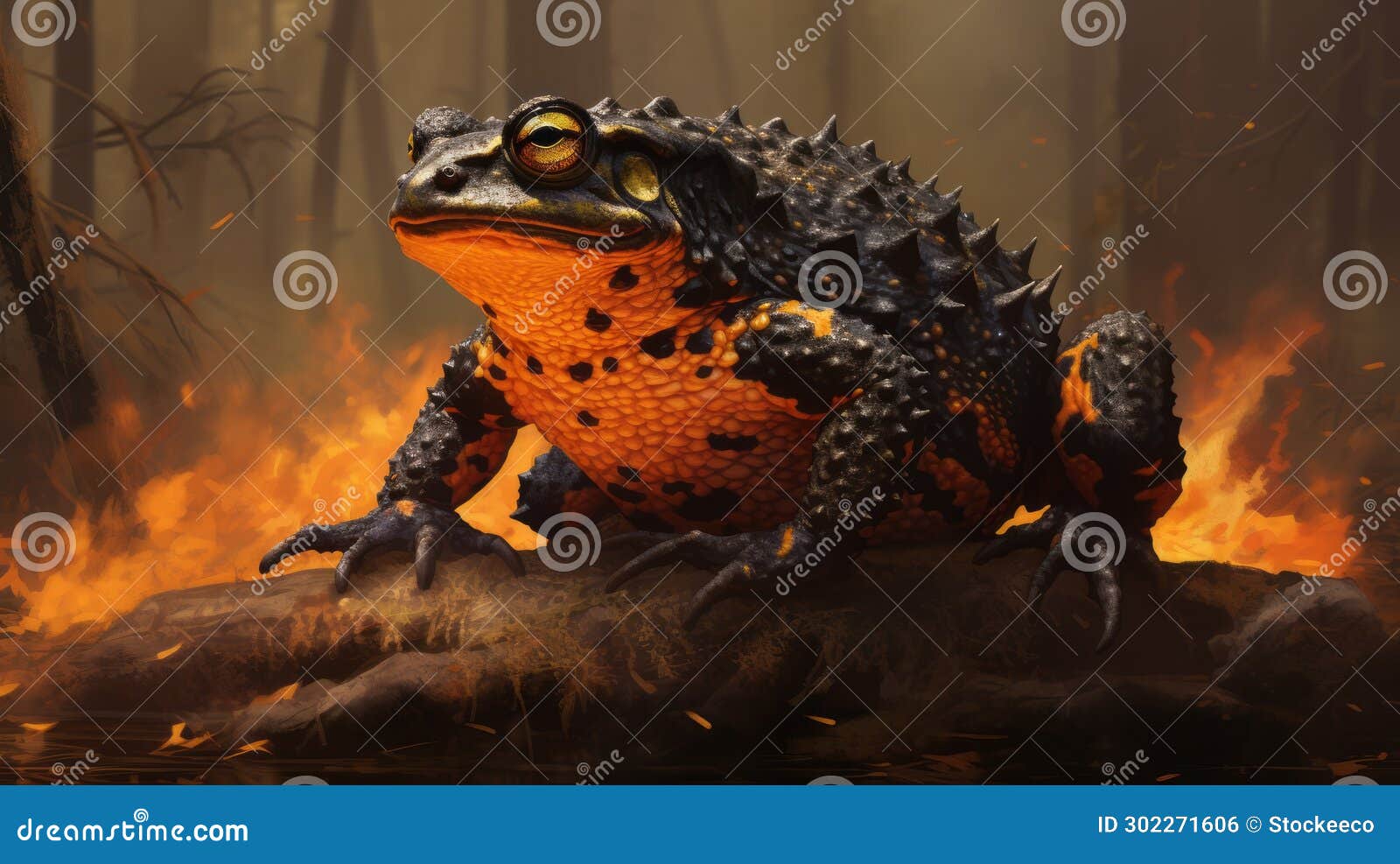 Giant fire bellied toad sales