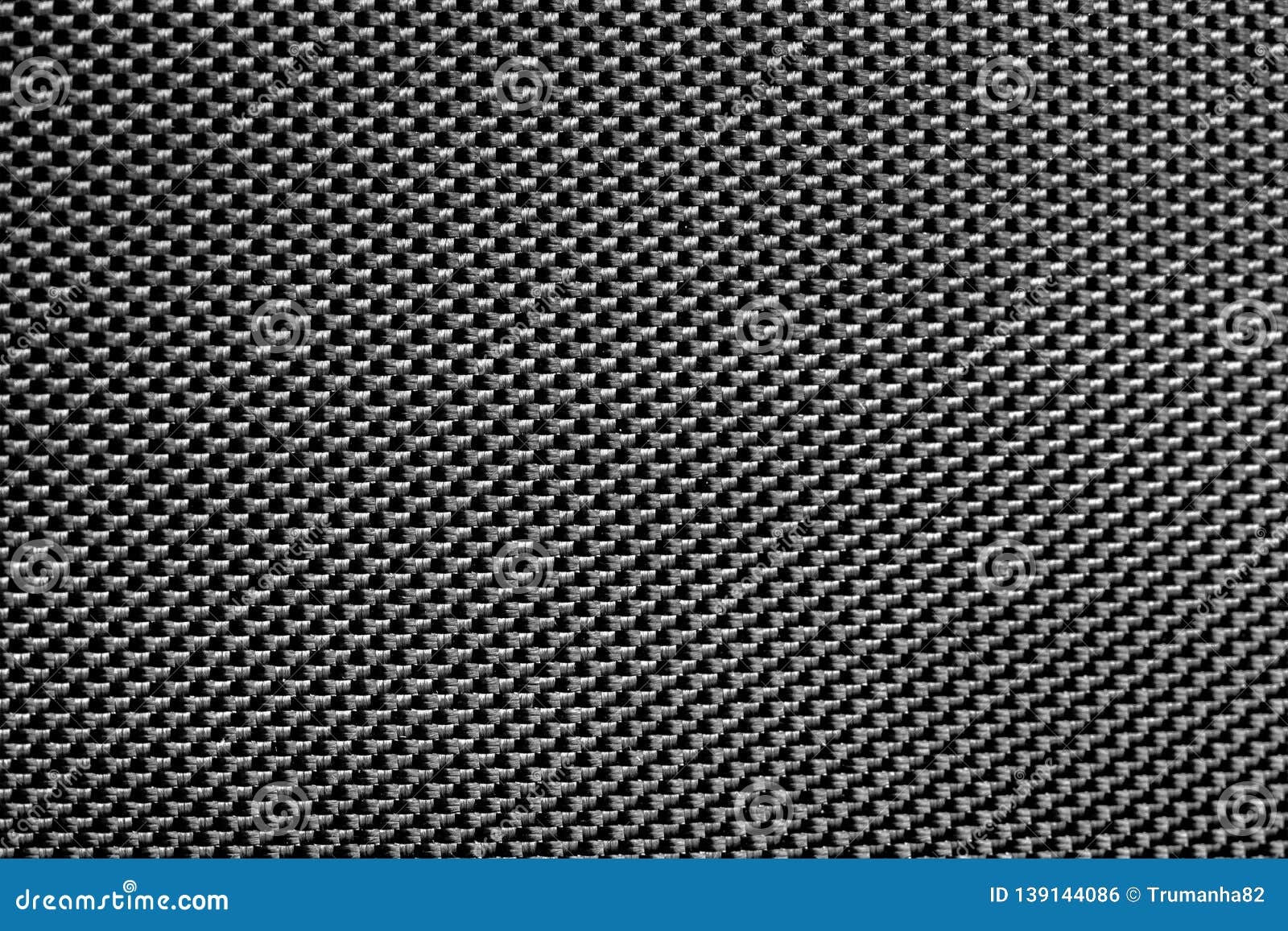 seamless texture of grey carbon fibers