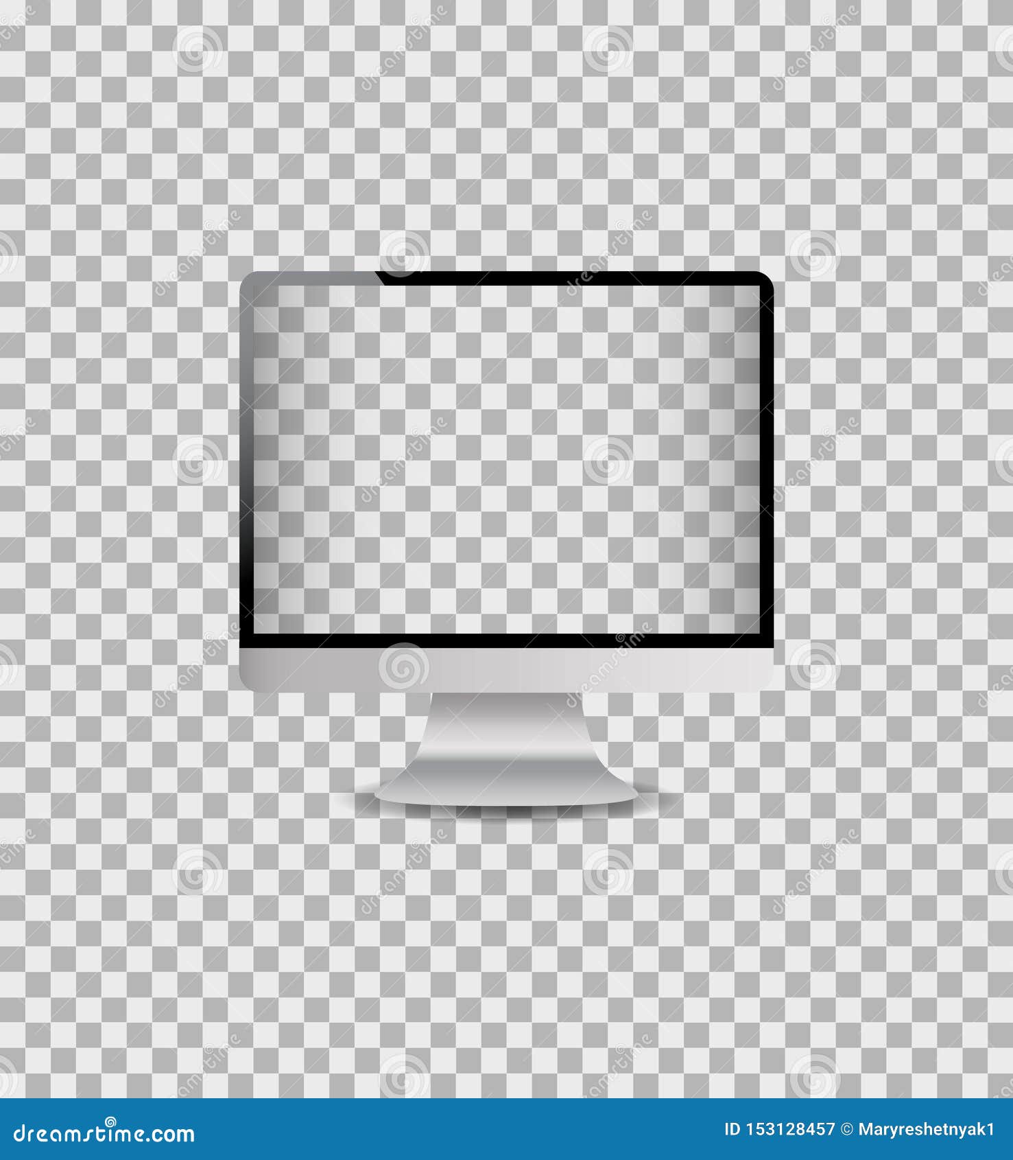 desktop frame vector