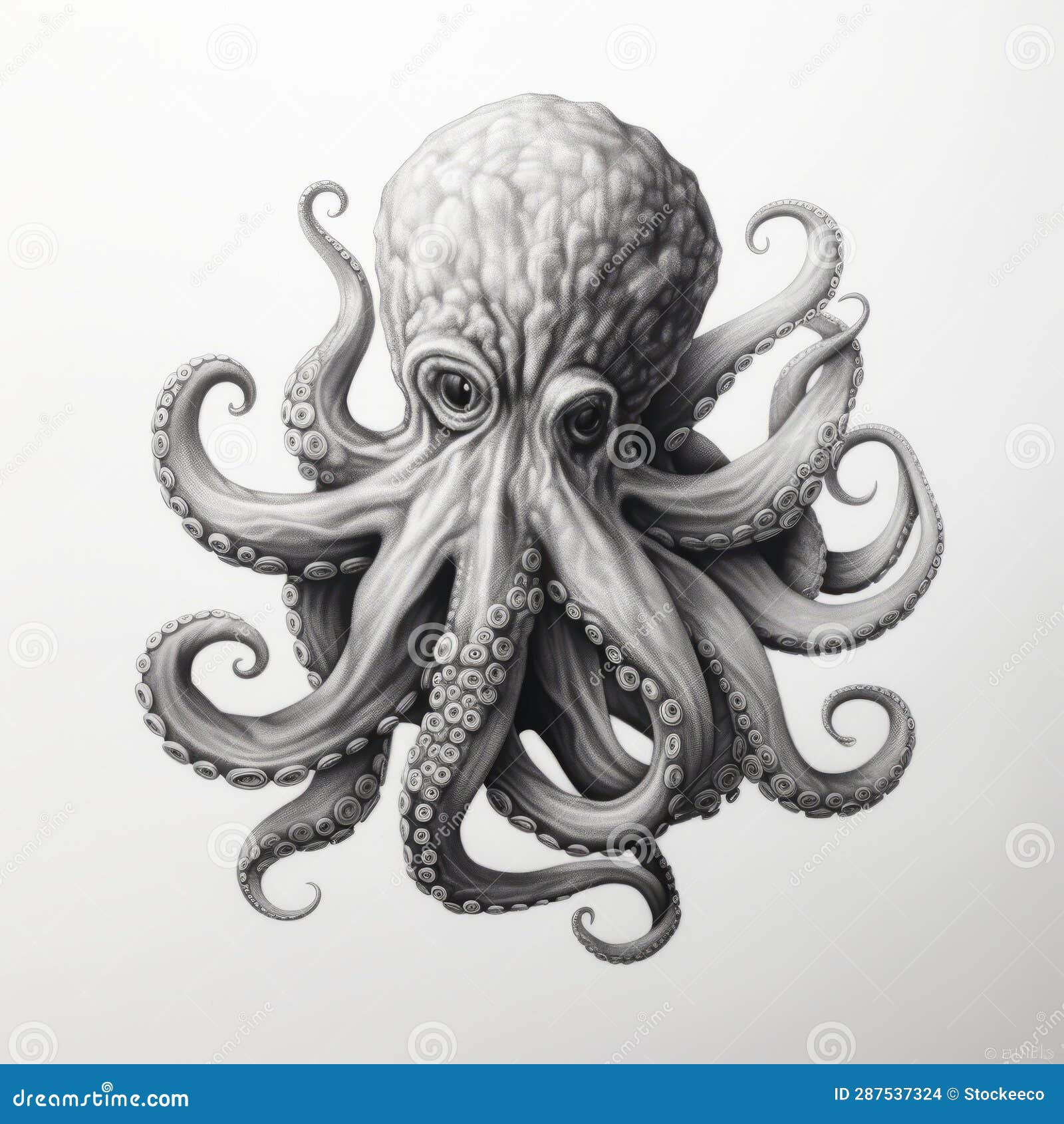 realistic 3d octopus tattoo done at Masterpiece Tattoo