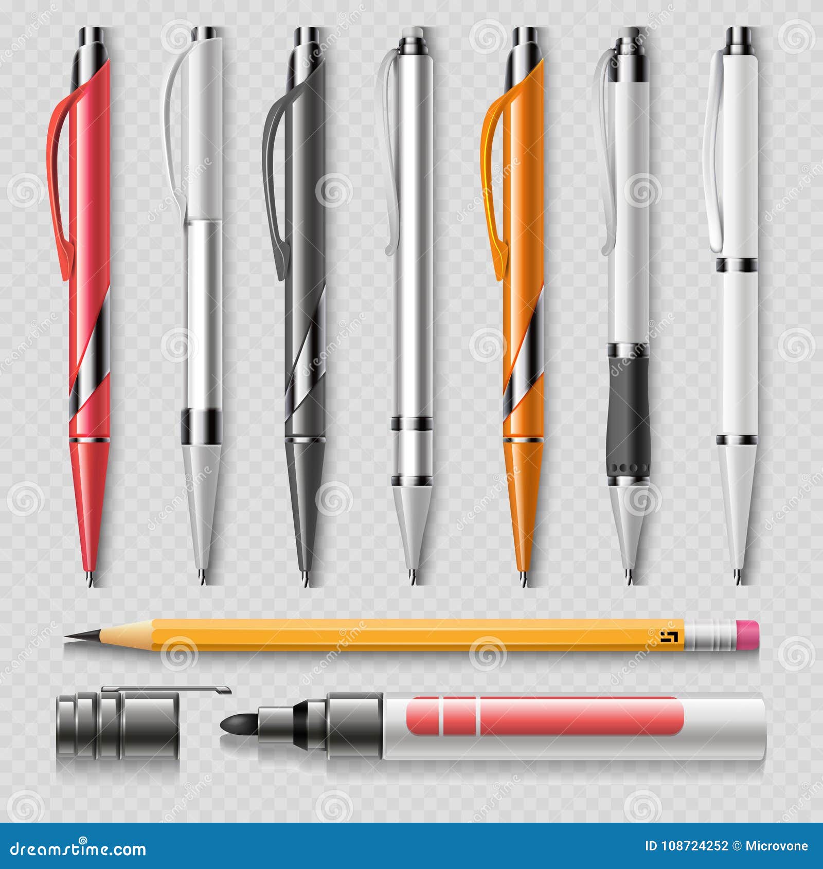 Pens Stock Illustrations – 14,106 Pens Stock Illustrations, Vectors &  Clipart - Dreamstime