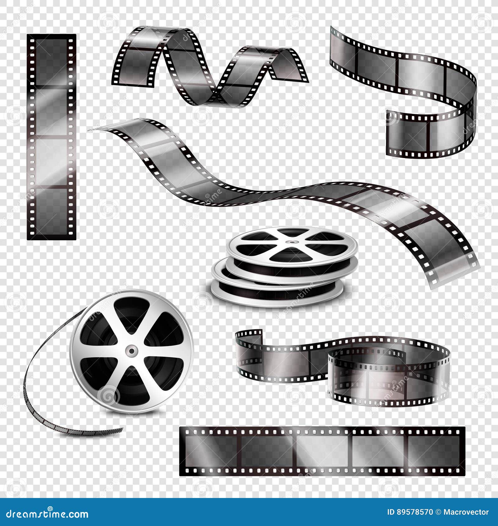 Reels 3d Stock Illustrations – 631 Reels 3d Stock Illustrations, Vectors &  Clipart - Dreamstime