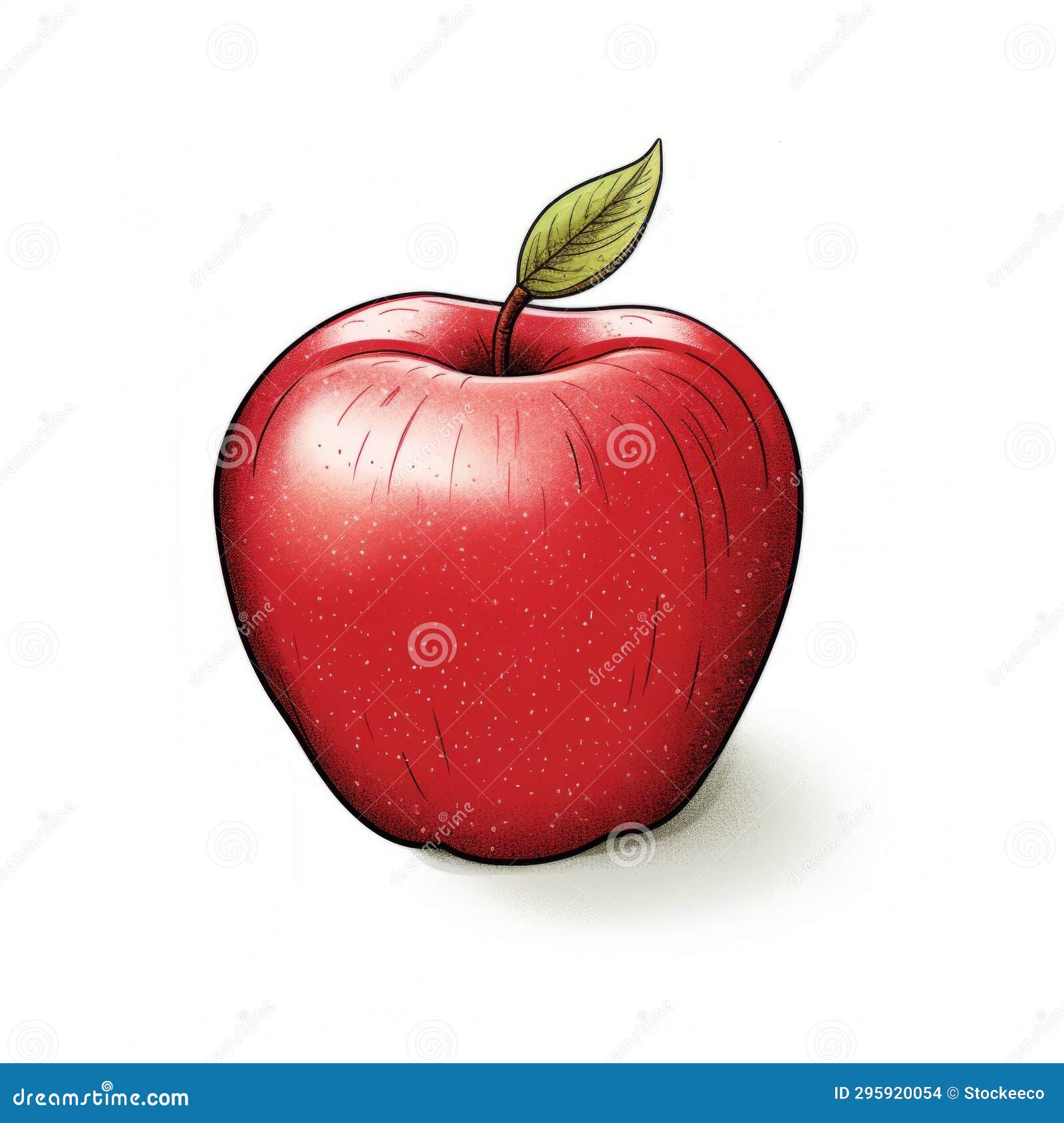 How To Draw An Apple | Color Pencil Tutorial - YouTube