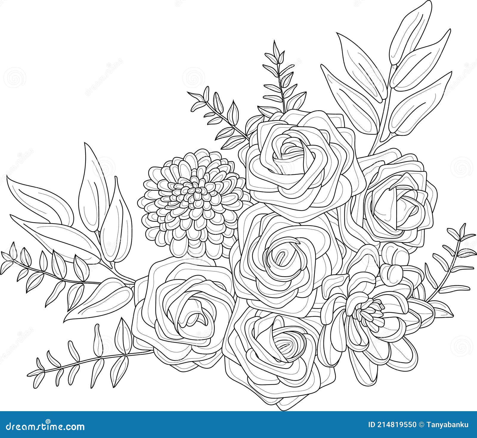 How To Draw Flower Bouquet  Easy Flower Bouquet Drawing Transparent PNG   680x678  Free Download on NicePNG