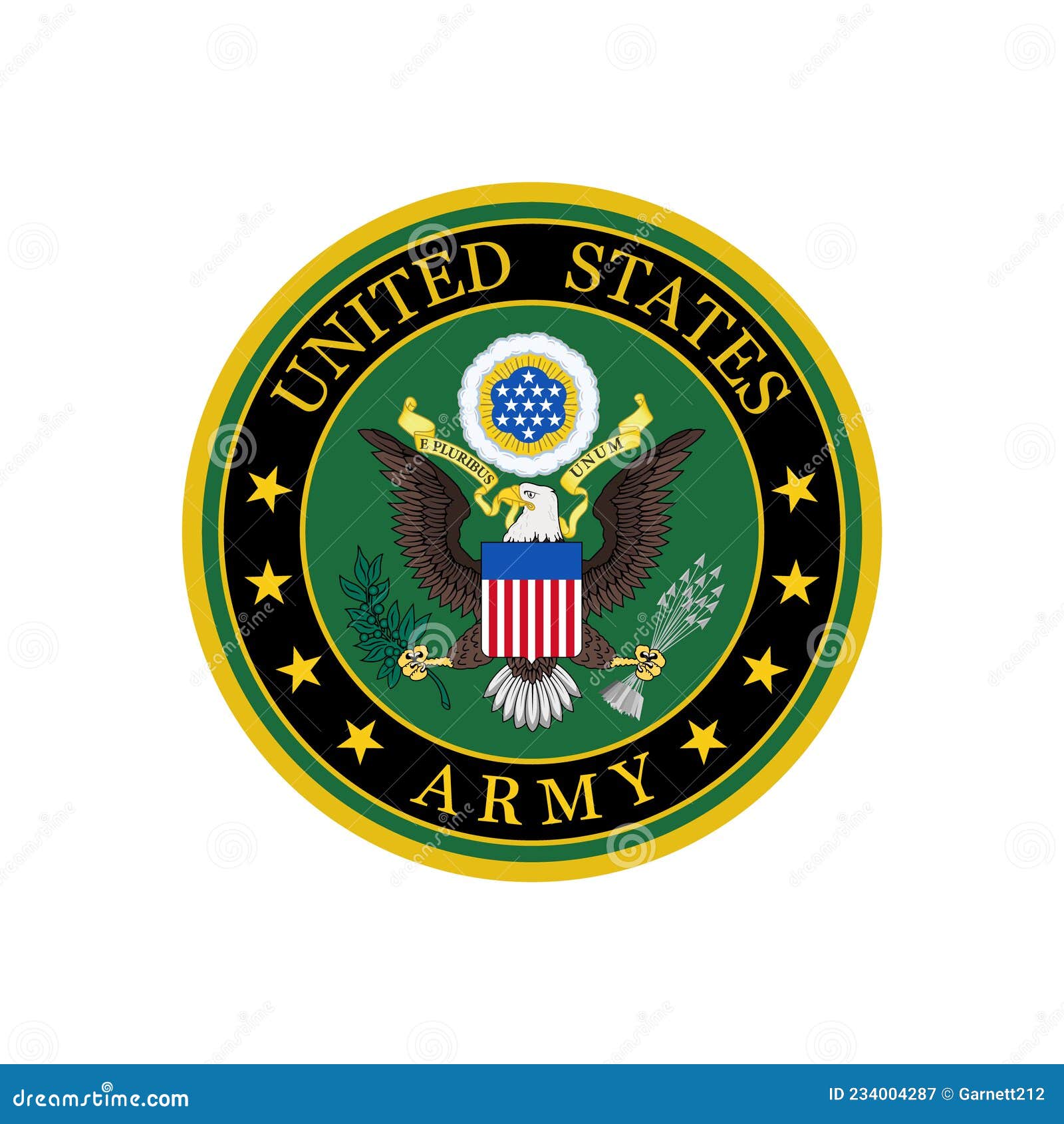 us army logo vector