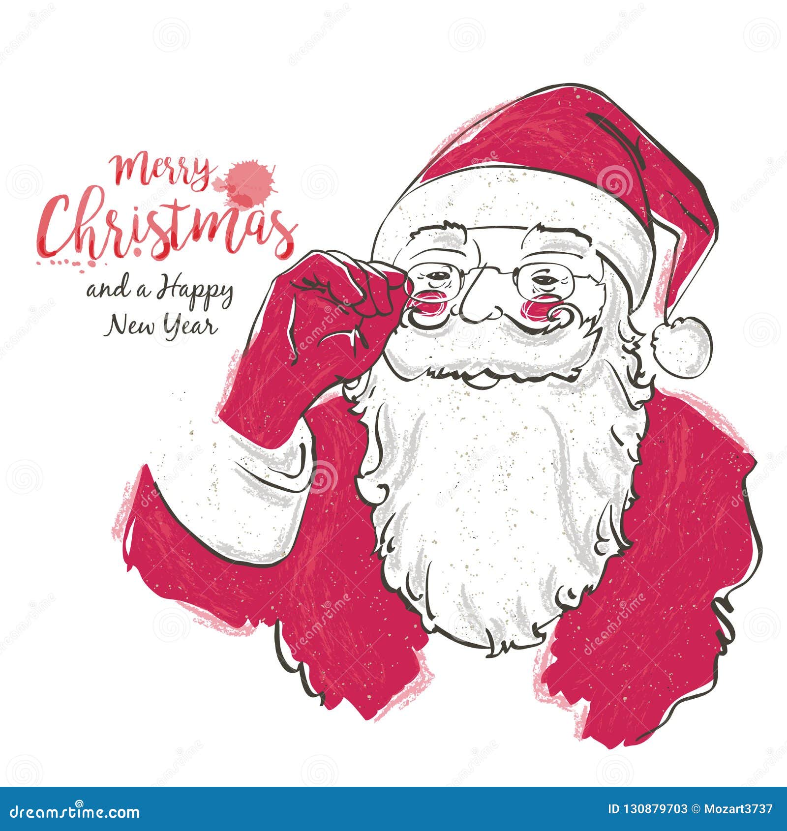 A Realistic Drawing of Santa Claus · Creative Fabrica-saigonsouth.com.vn