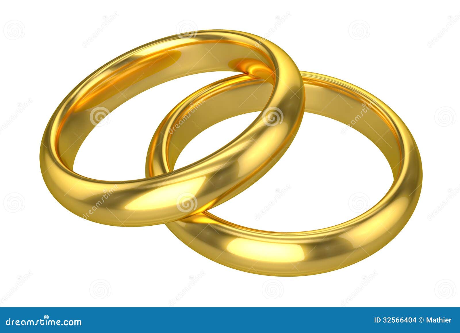 Two golden wedding rings on transparent PNG - Similar PNG