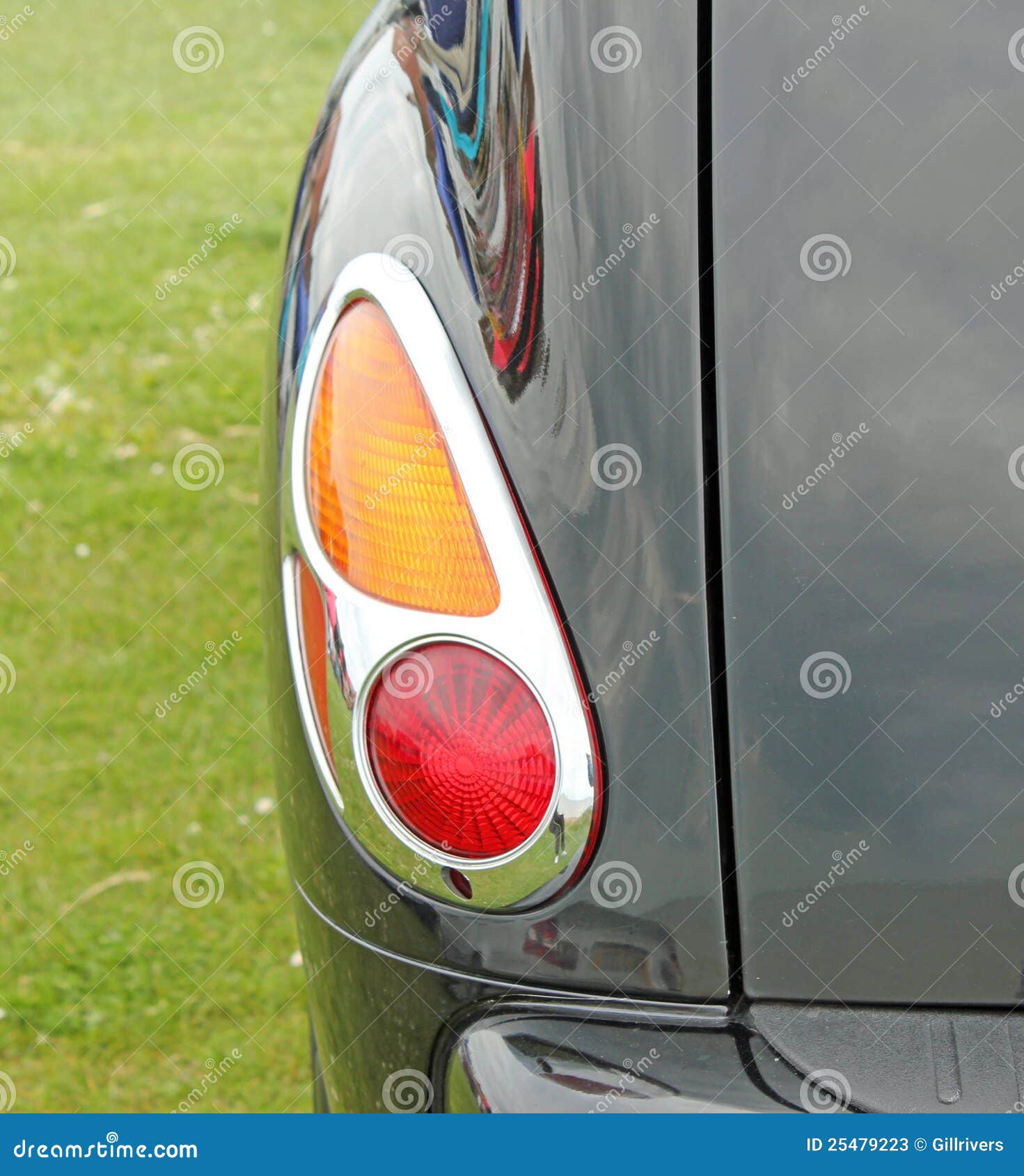 Rear Car Light Detail stock image. Image of craftsmanship 25479223