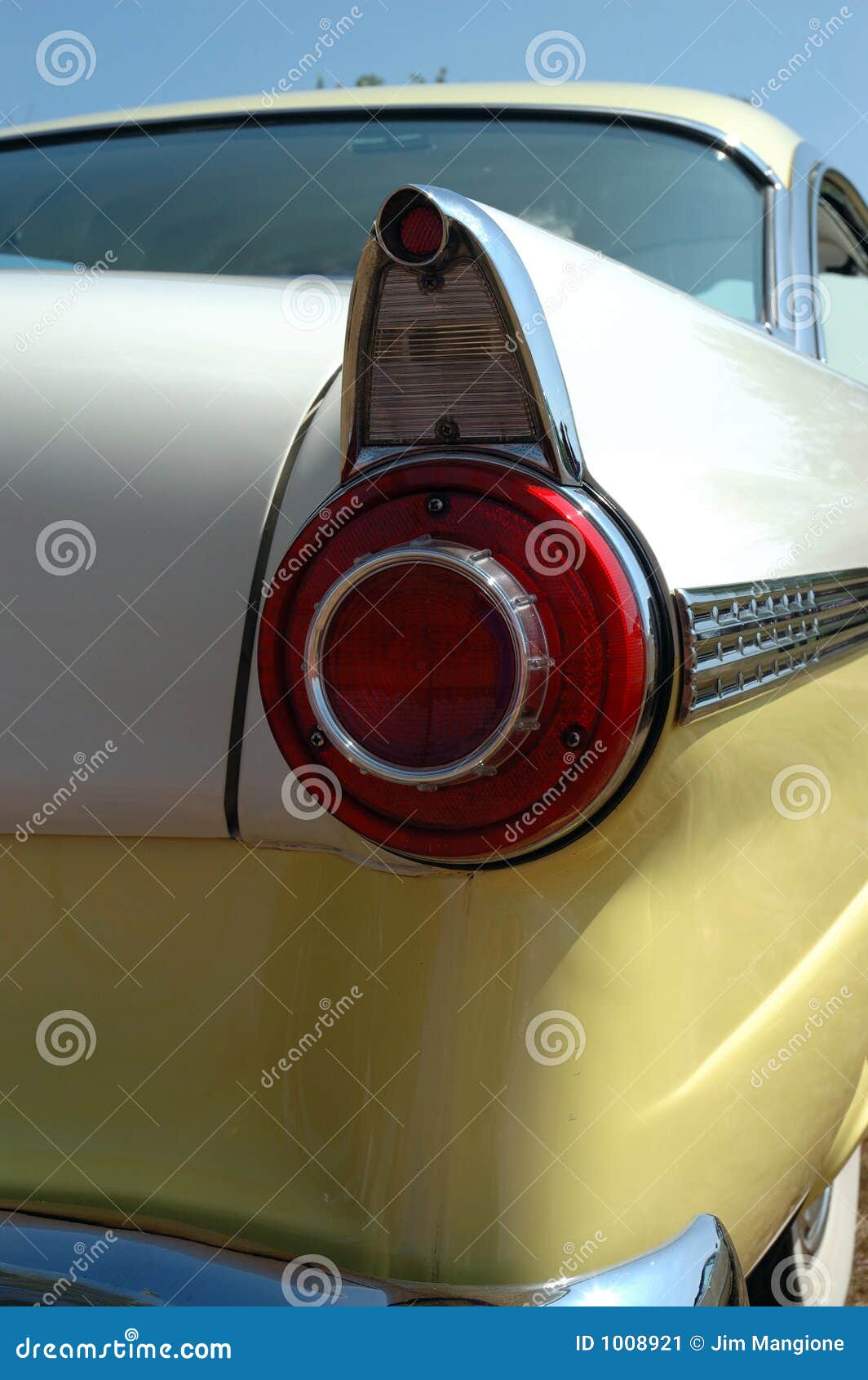 Rear Classic Car stock image. Image of plymouth, light - 1008921