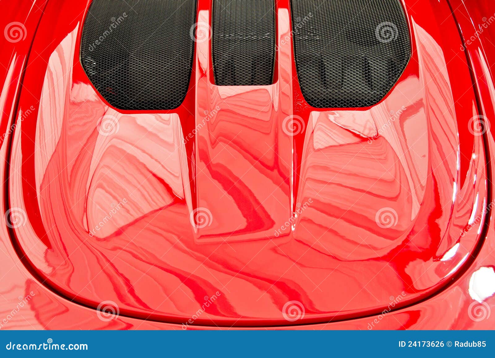 Rear Engine Hood stock photo. Image of aerodynamic, brand 24173626