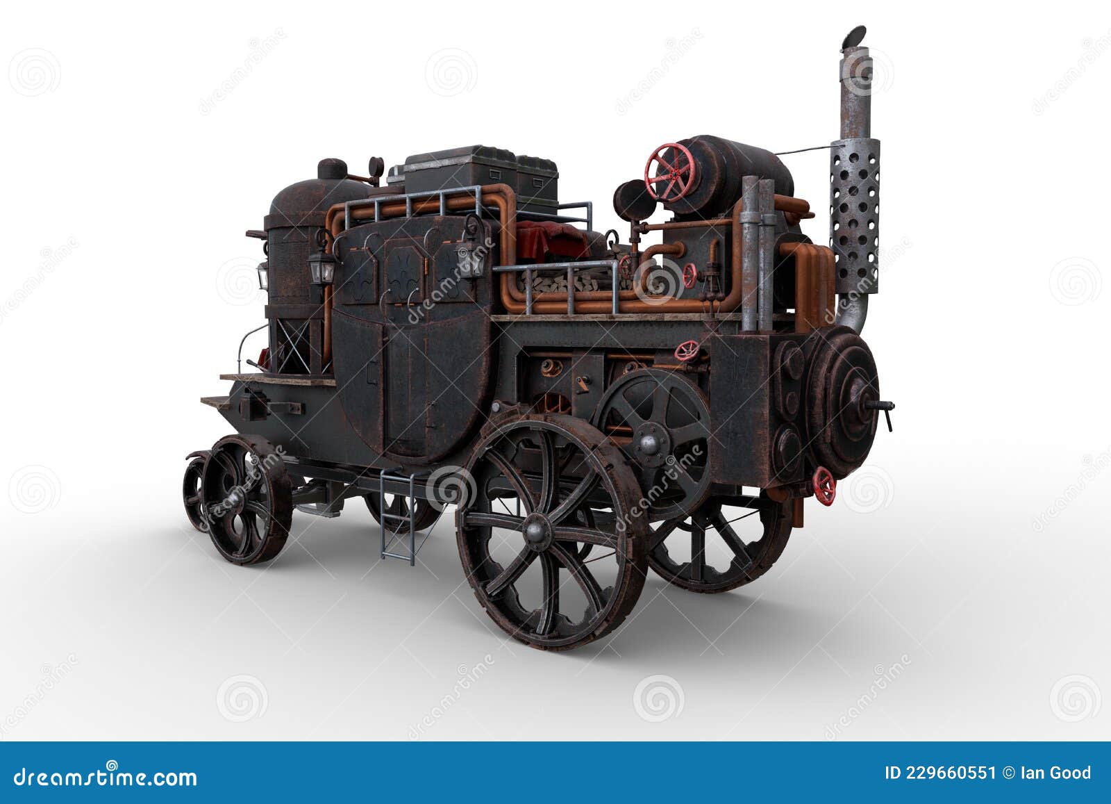 A steam powered vehicle the first vehicle фото 46