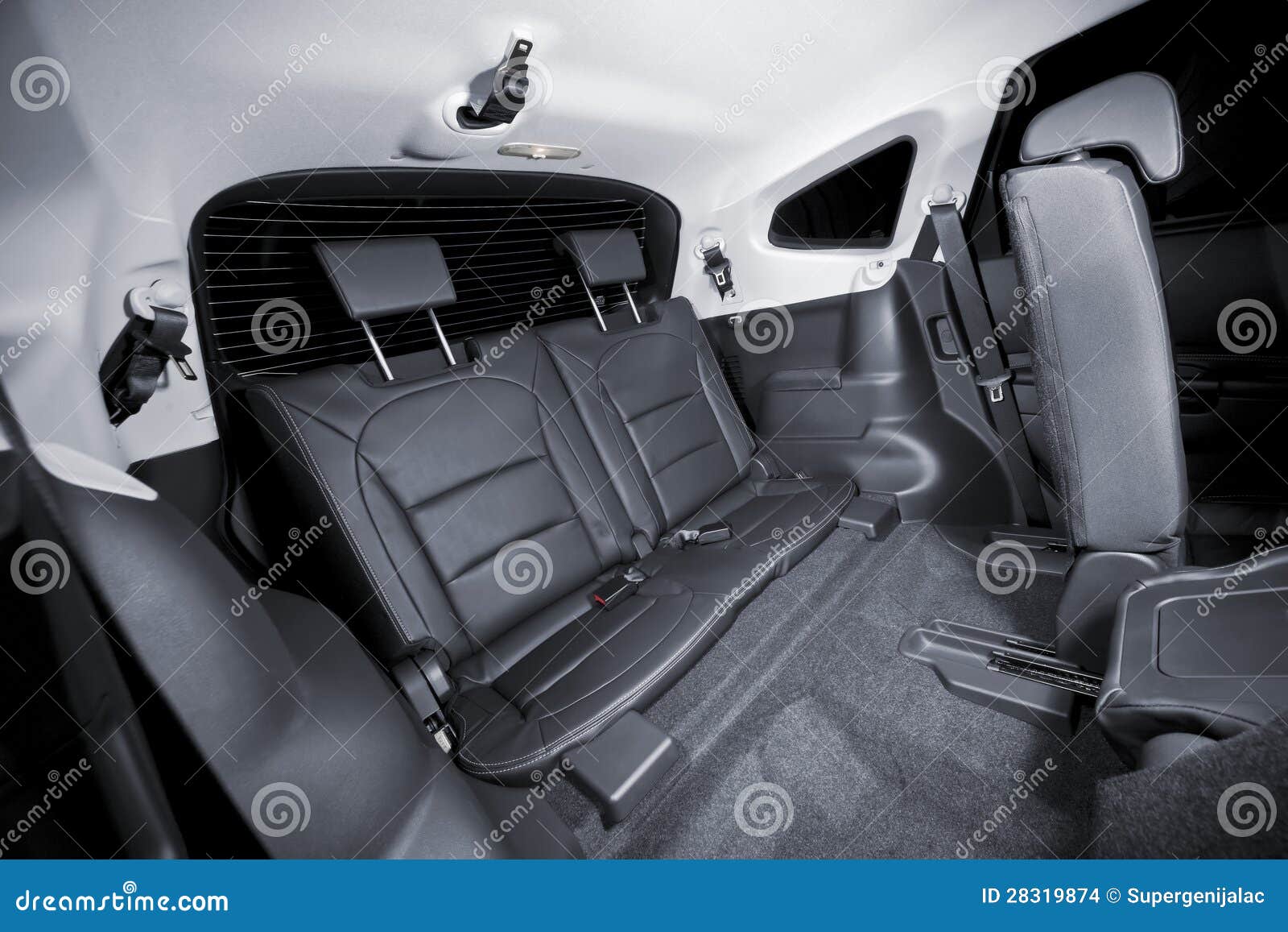 Rear third row seat stock photo. Image of cockpit, cabin 28319874