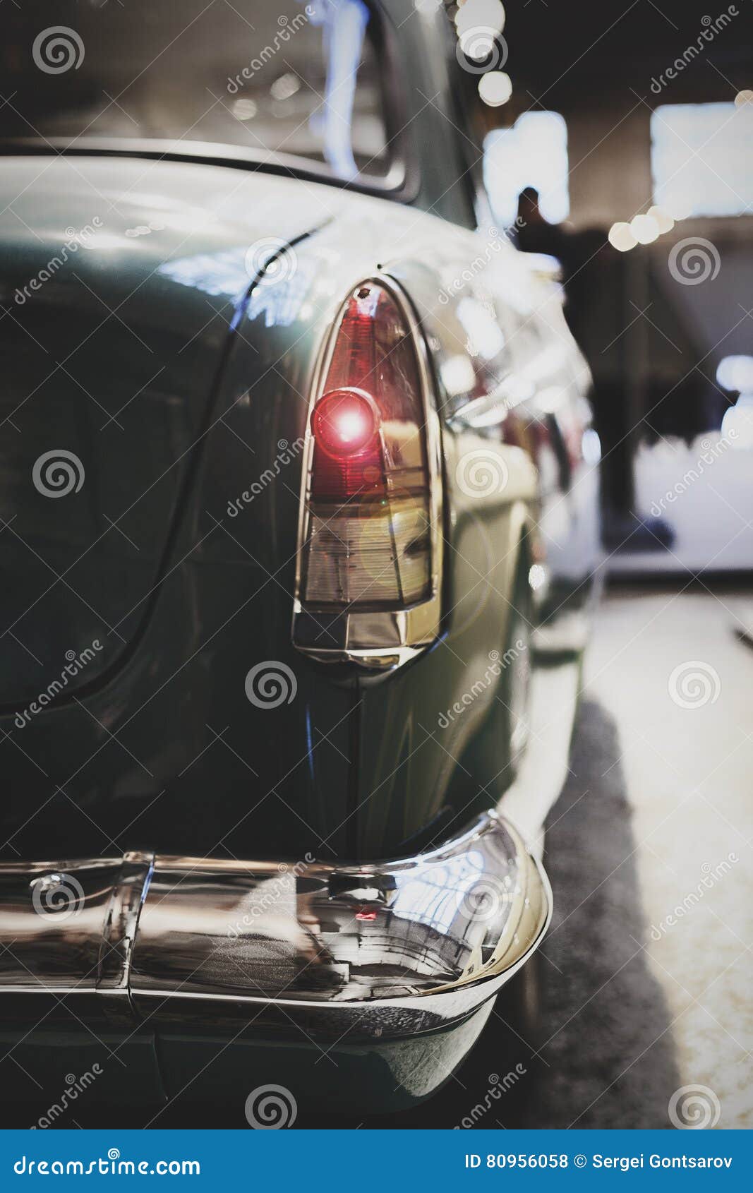 Rear view of a car stock photo. Image of structure, backlight 80956058