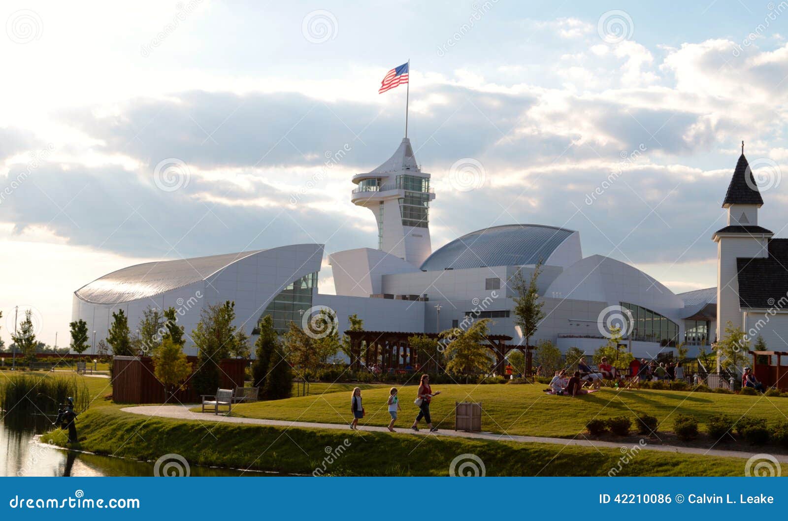 rear view main building discovery park america union city tennessee located 42210086