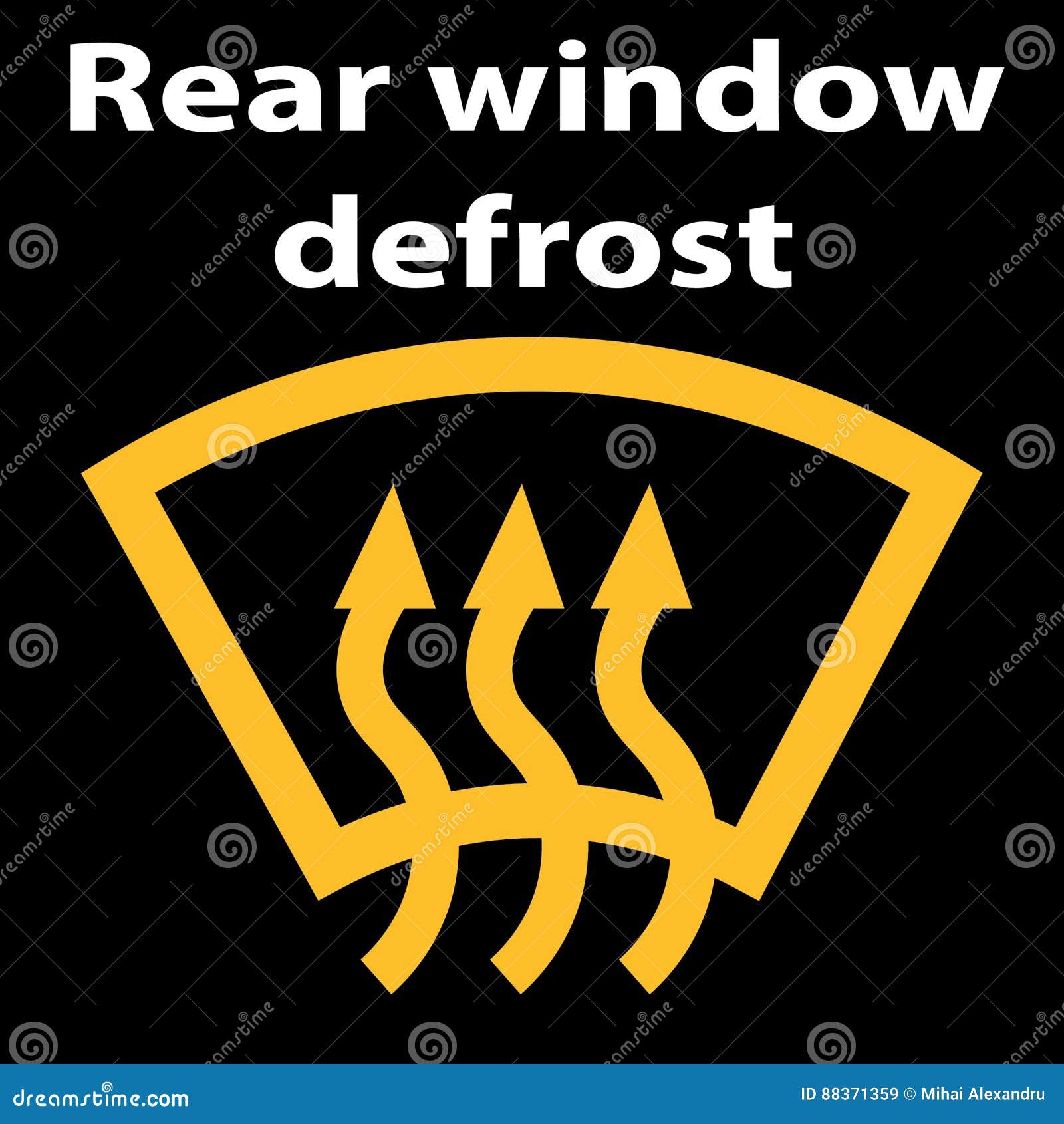 What Does the Defrost Indicator (Front and Rear) Warning Light Mean?