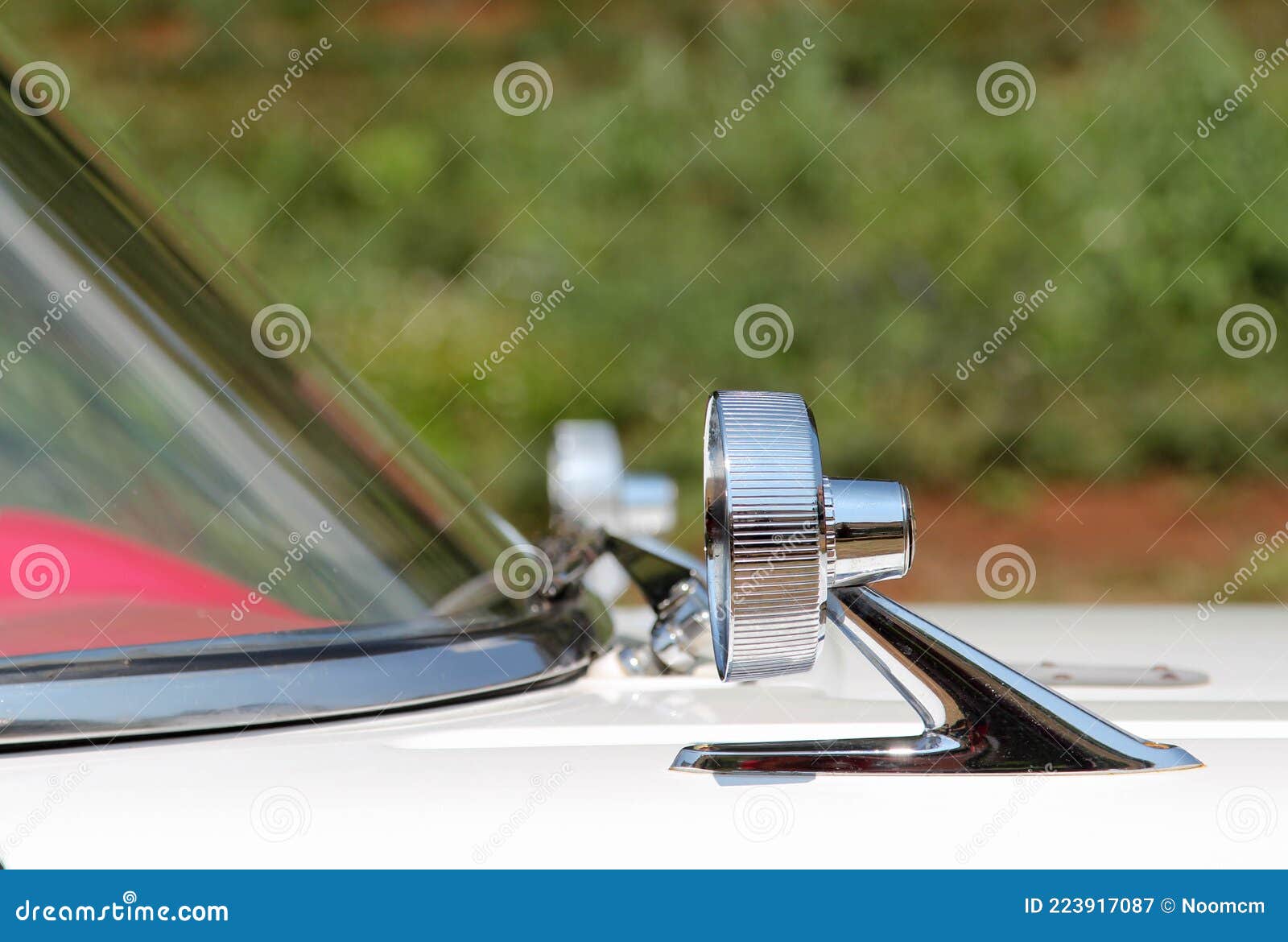 Rearview Mirror of Classic Car Stock Image Image of mirror, equipment