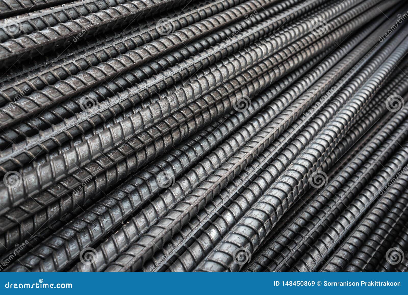 Rebars for Reinforcement Concrete Stock Image Image of material, industry 148450869