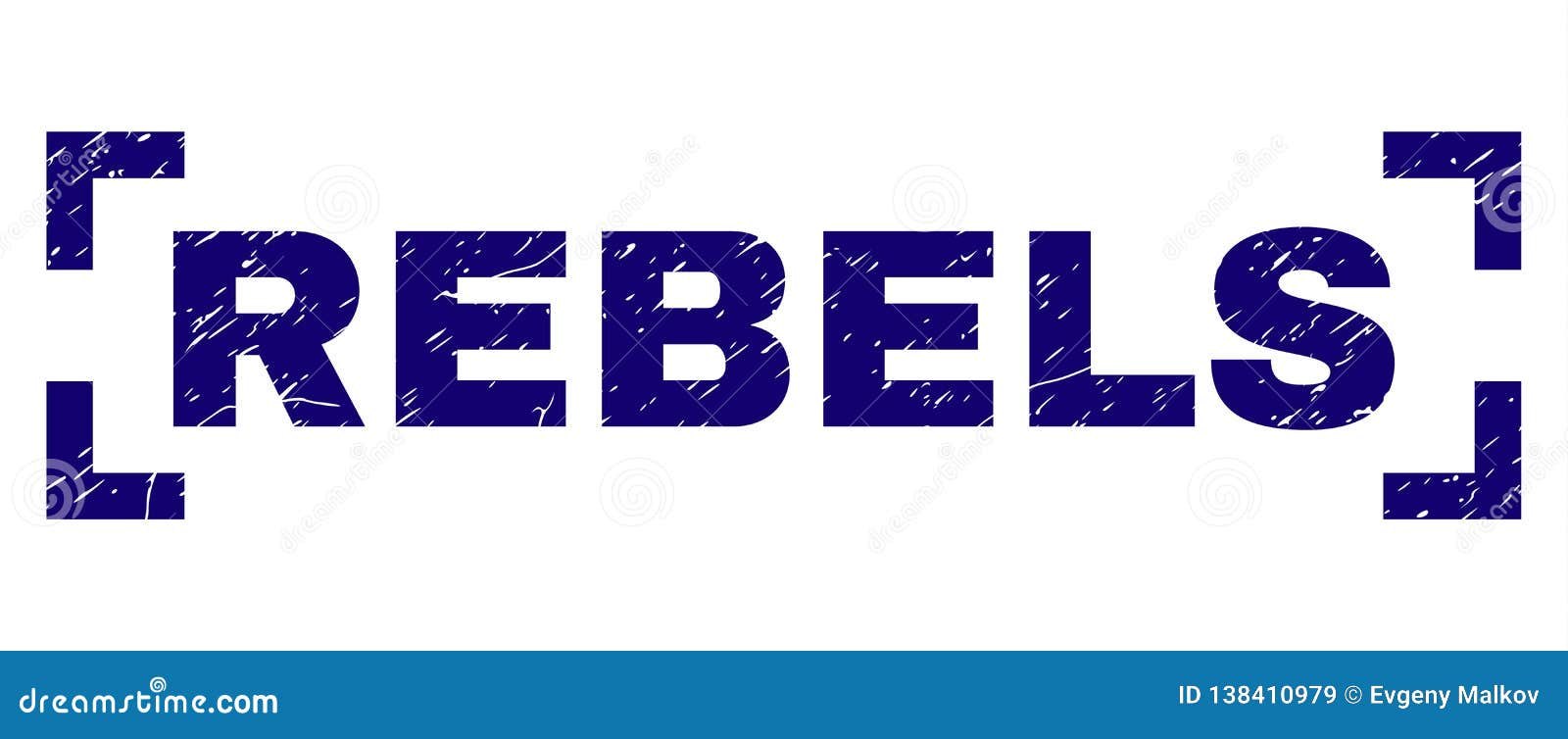 Grunge Textured REBELS Stamp Seal between Corners Stock Vector ...