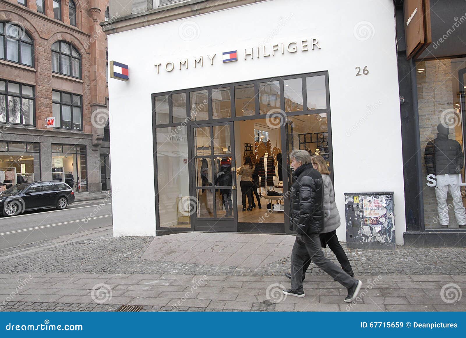 REBUILT HILFIGER STORE Editorial Stock Image - Image of renovation, store: