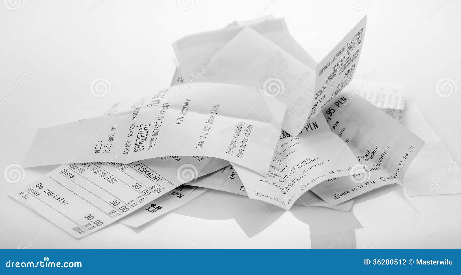 Receipt stock photo. Image of macro, payment, home, finance - 36200512