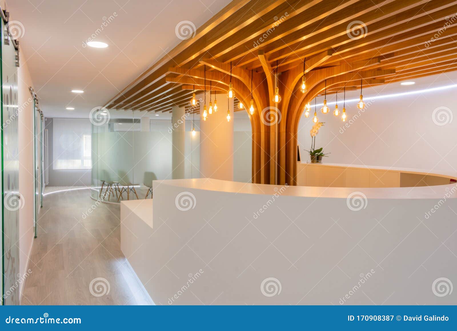 office reception ceiling design