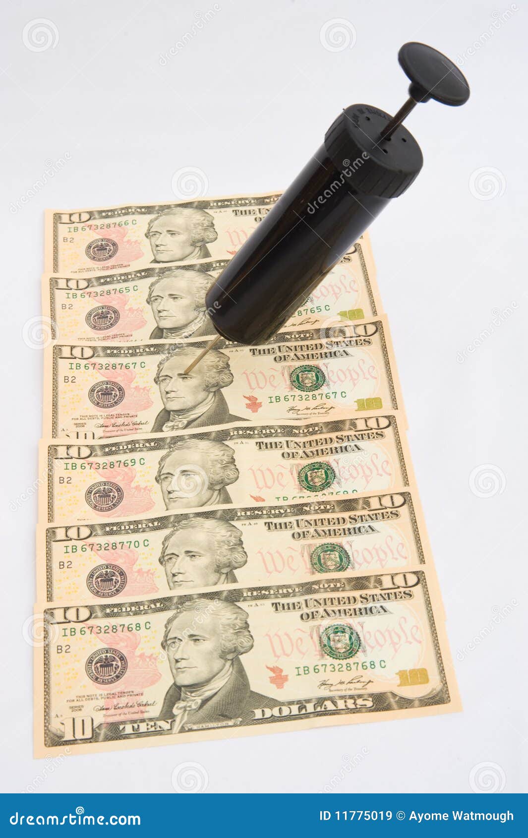 Recession Cash injection. stock image. Image of quantitative 11775019