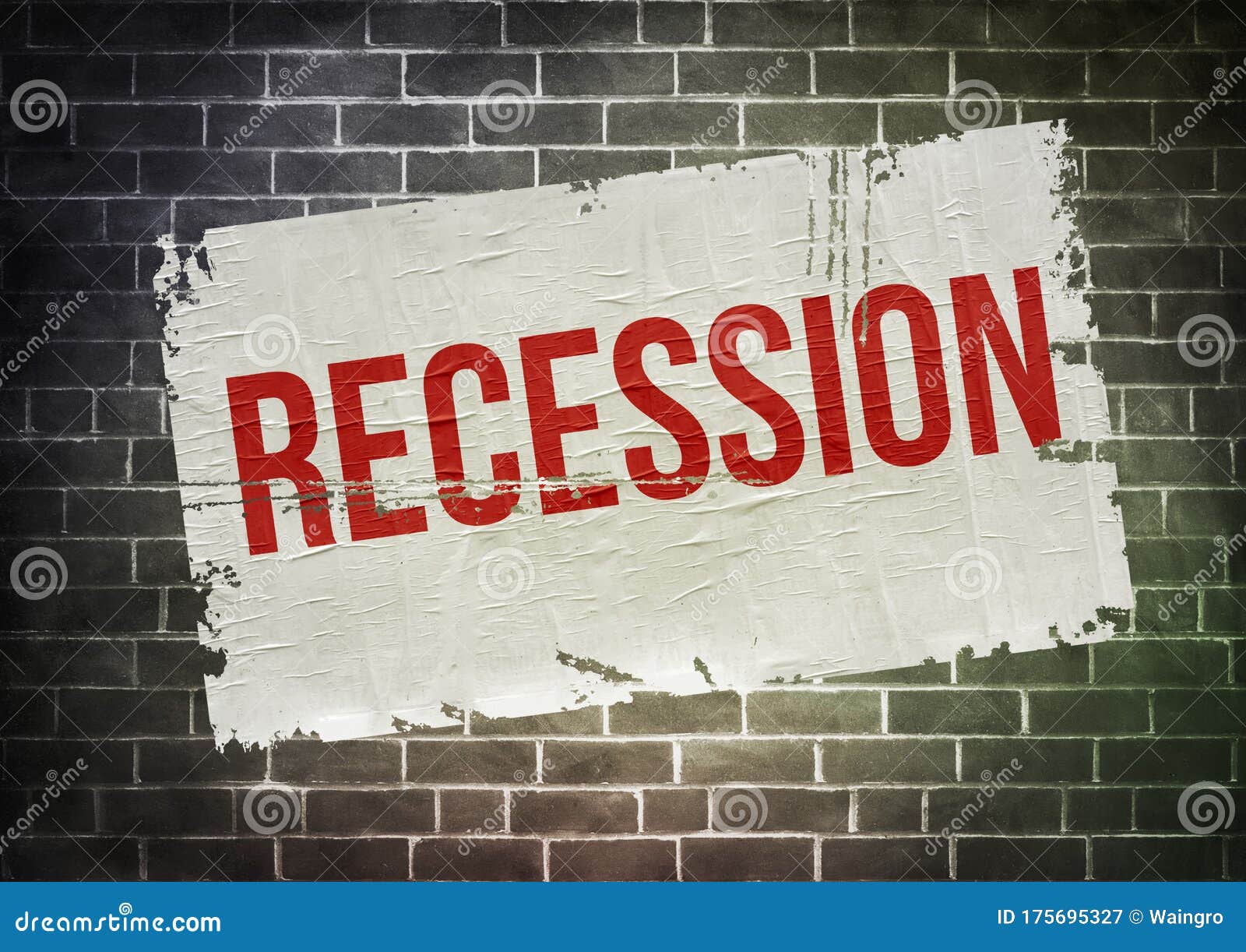 recession - temporary economic decline warning