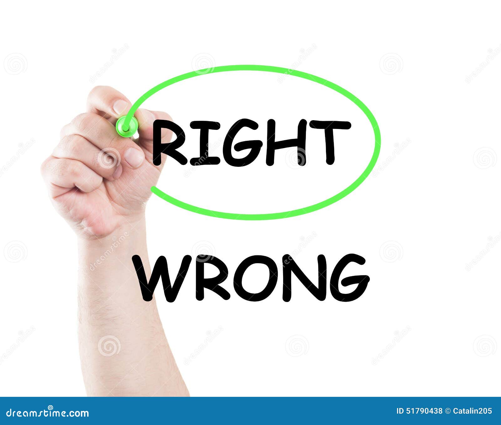 Recht Nicht Falsch Stockfoto Bild Von Positiv Meinung 51790438