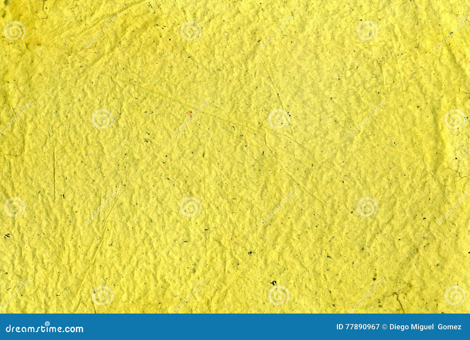 recicled yellow paper