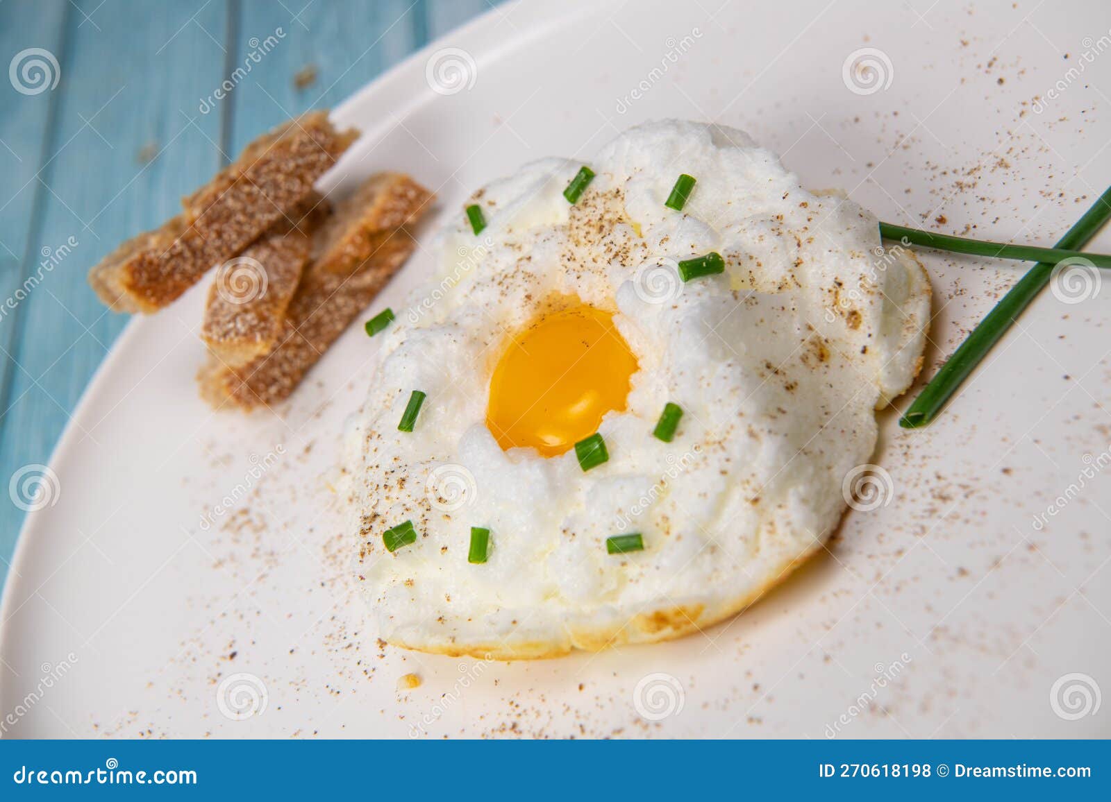 Recipe for Cloudy Eggs, Icloud Egg Stock Photo Image of poached