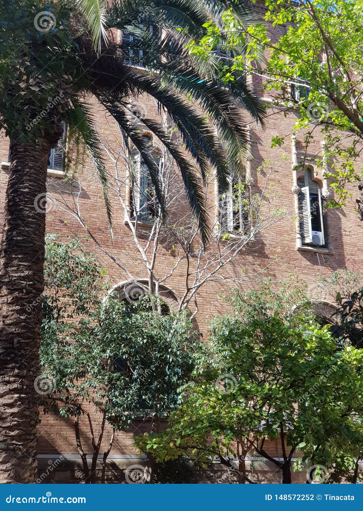 recitesc modernista de sant pau barcelona,spain