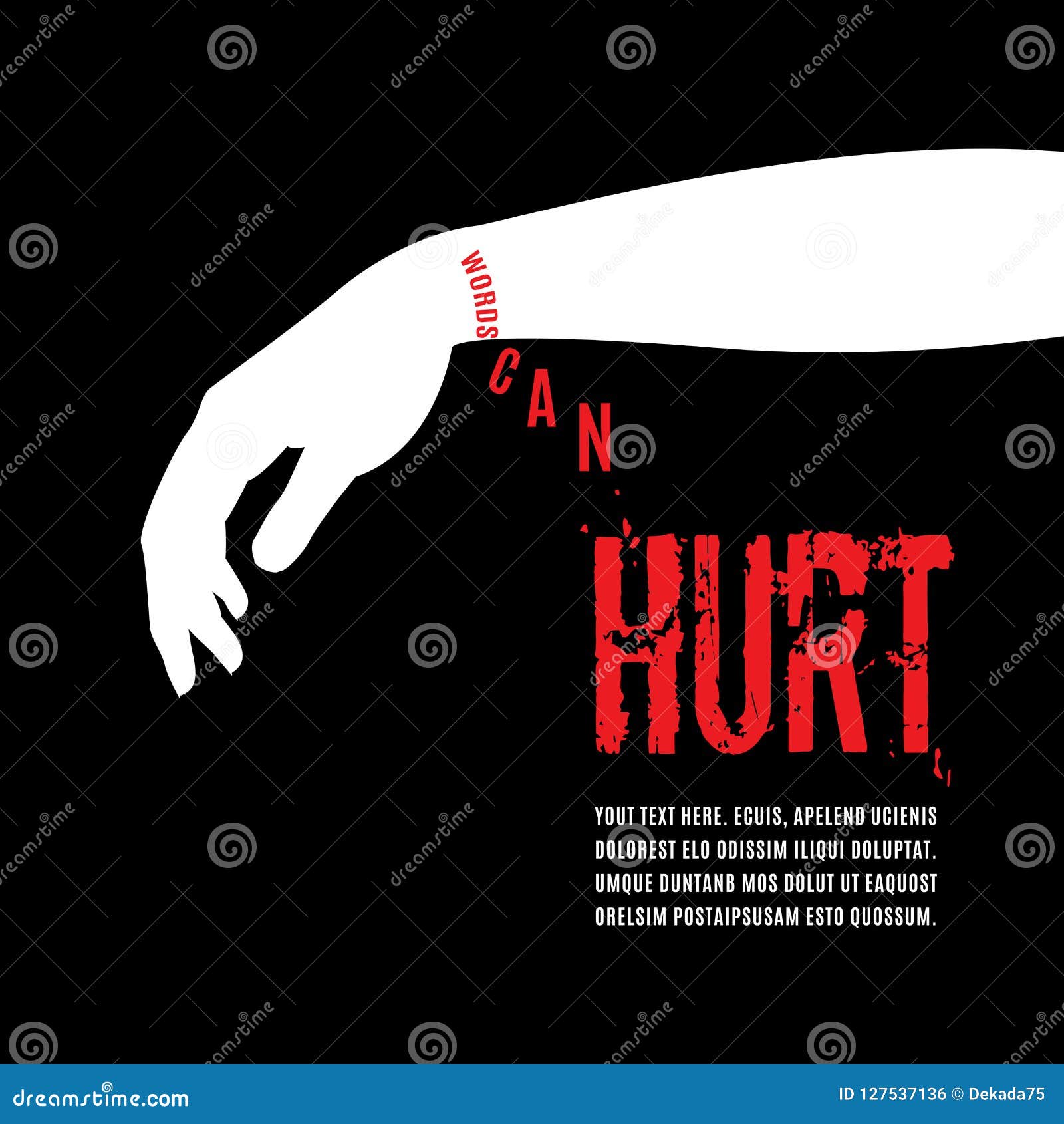 words hurt bullying