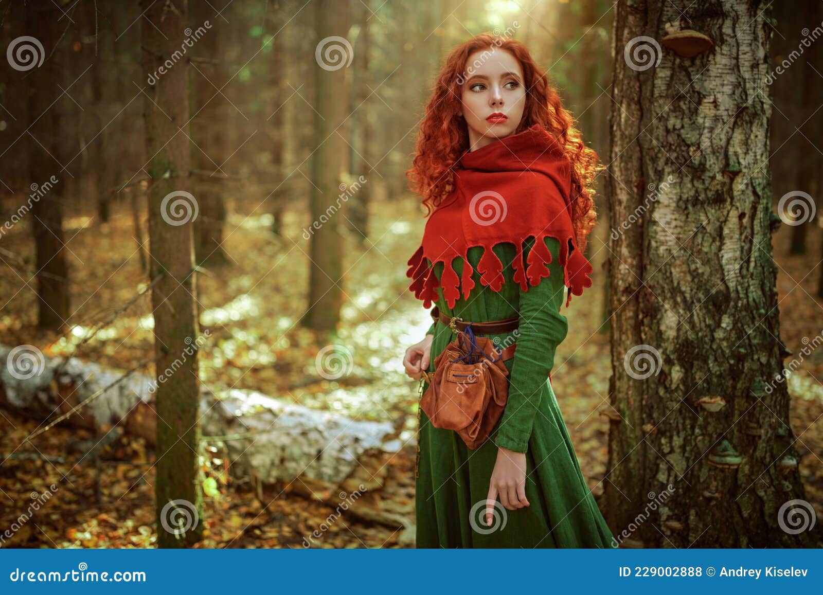 Disfraz Medieval Princesa Celta Bosques