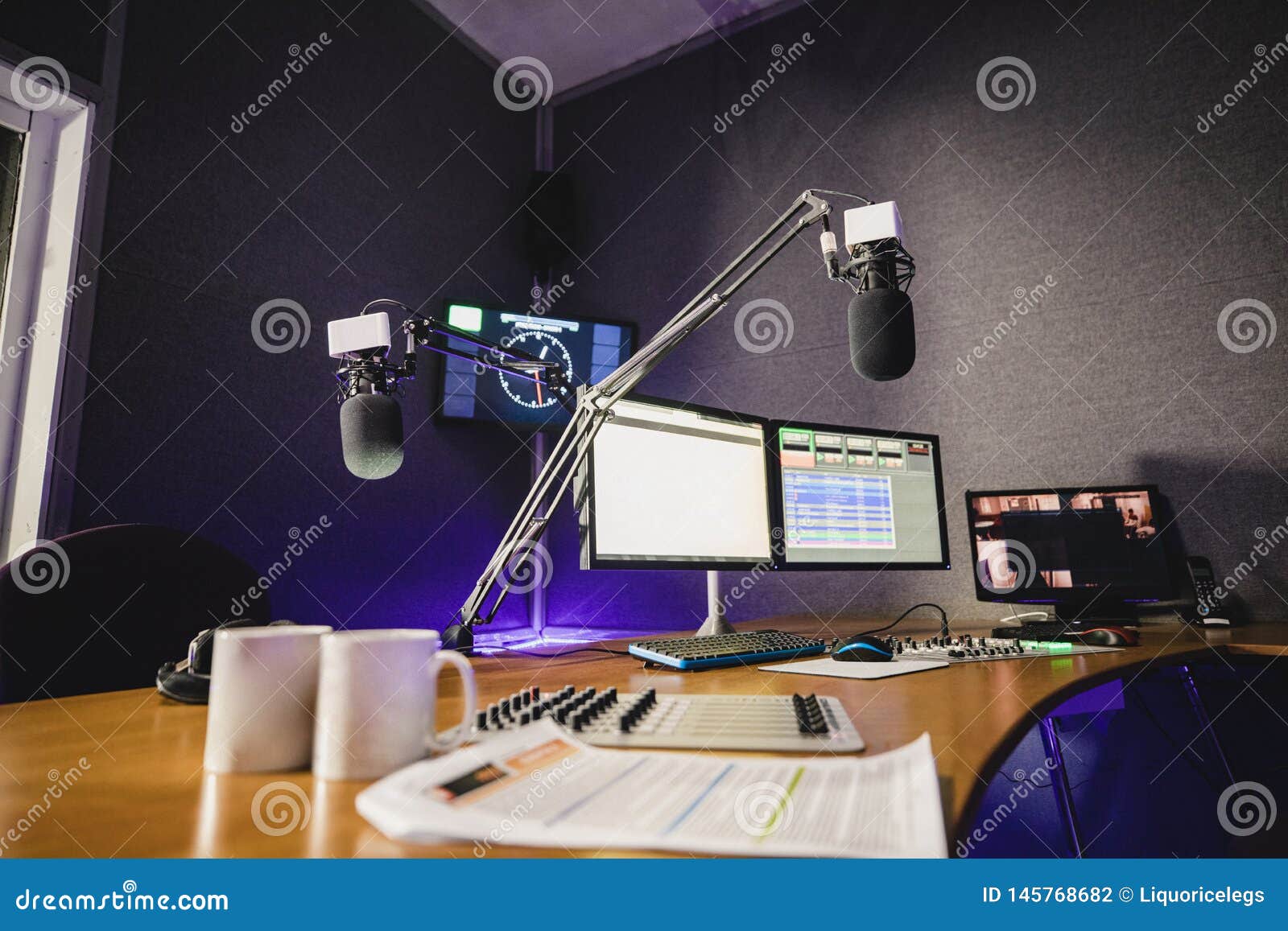 Recording Studio Interior Stock Photo Image Of Recording 145768682