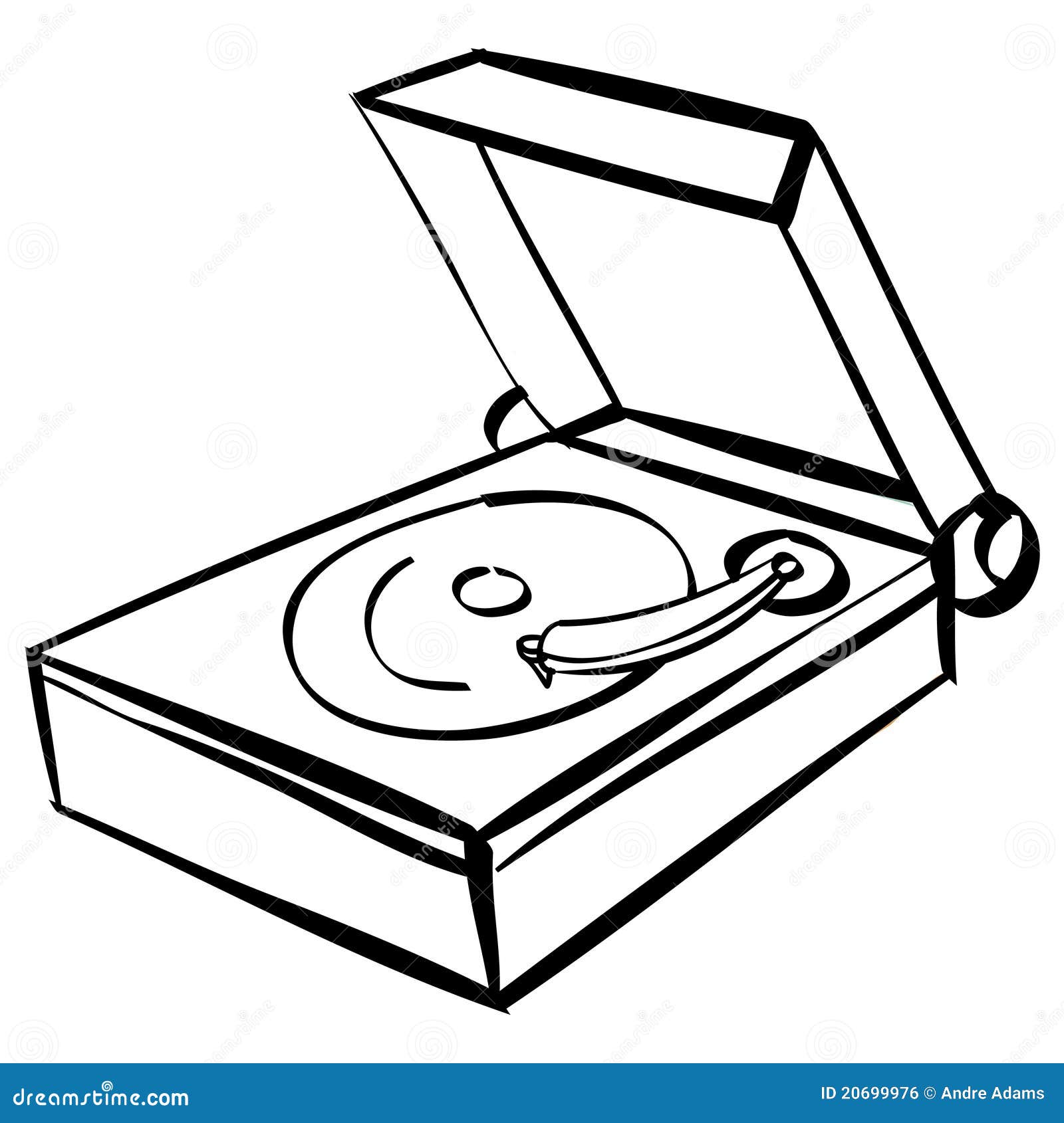 Download Record Player Coloring Pages