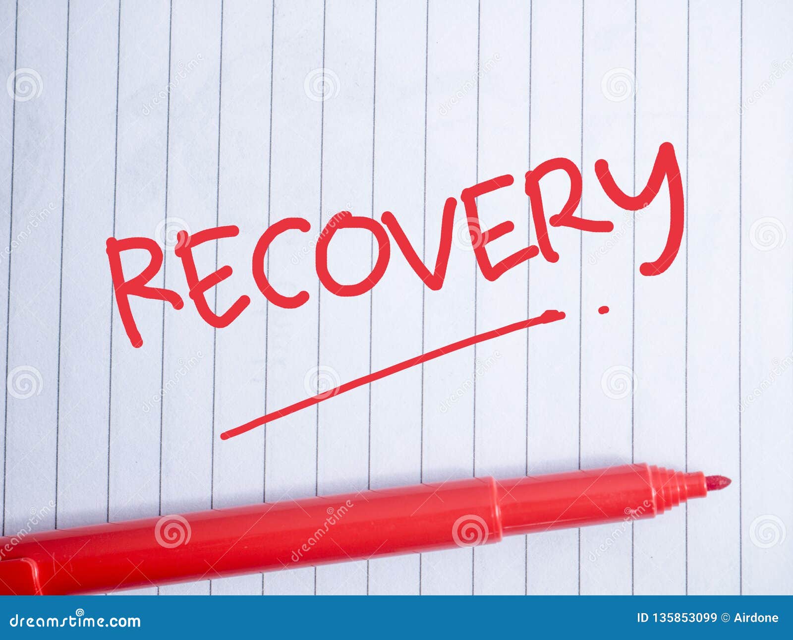 recovery, motivational words quotes concept