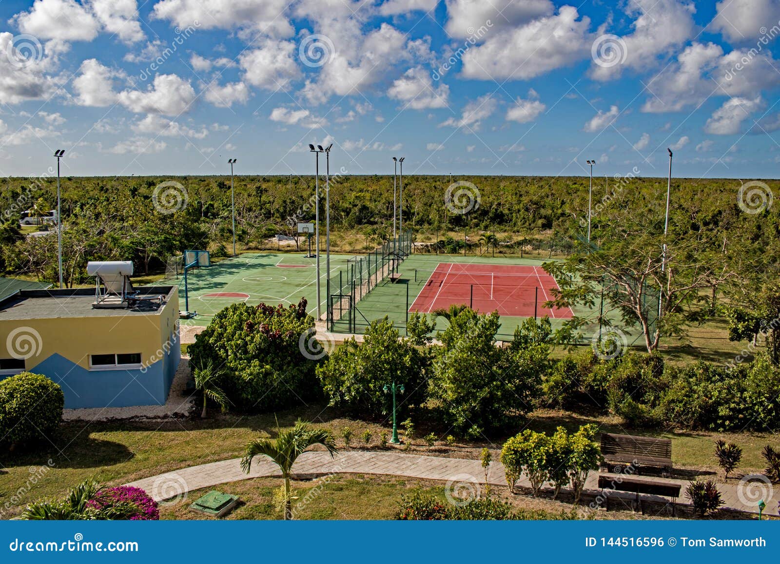 recreation area at playa paraiso resort in cayo coco, cuba