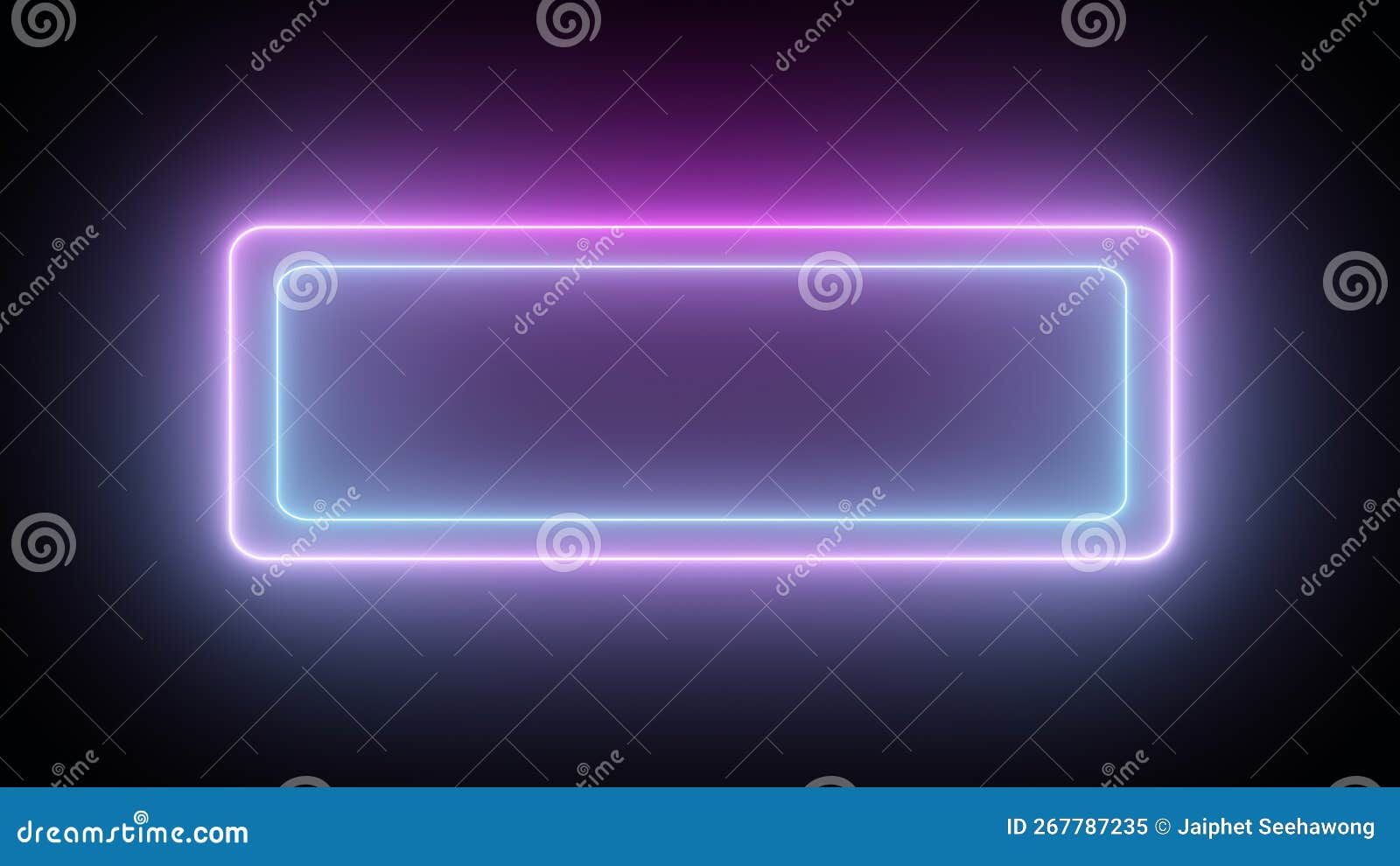 Rectangle Bar Flicker Neon Light Button Sign Symbol LED Show Image