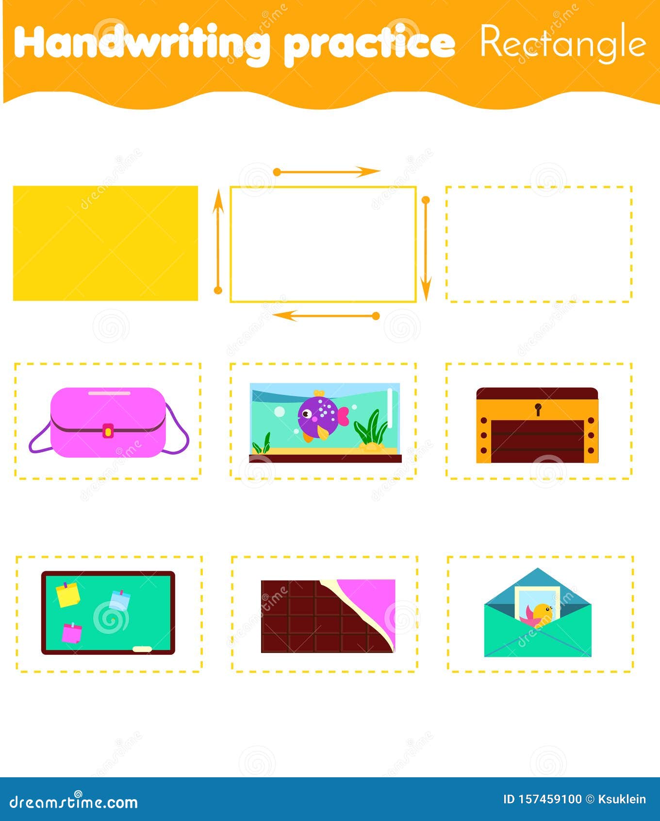 rectangle pictures for kids