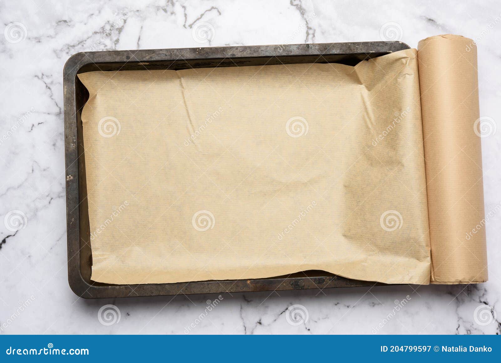 Baking sheet with parchment paper deals